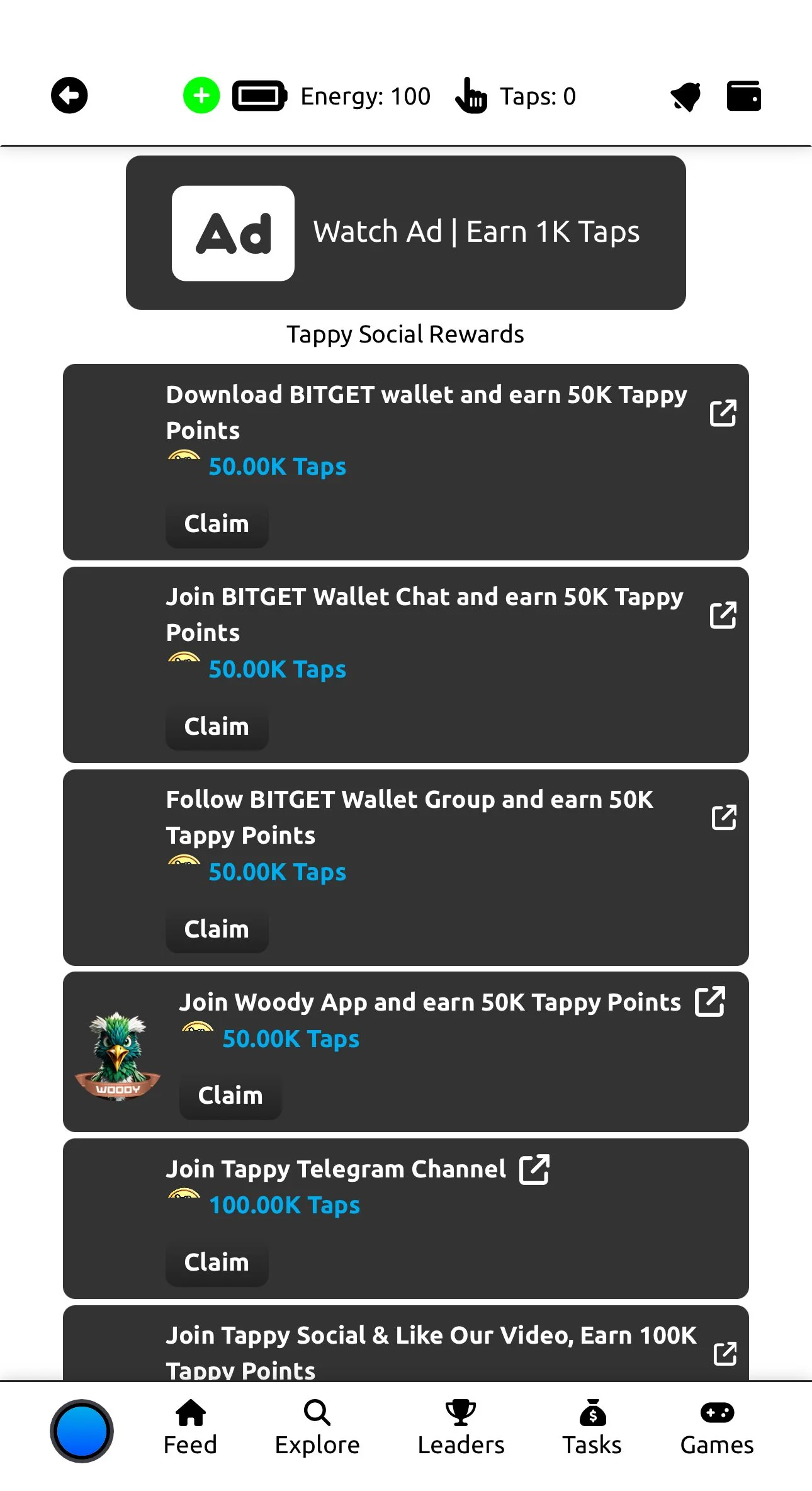 Tappy Social — Preview 3