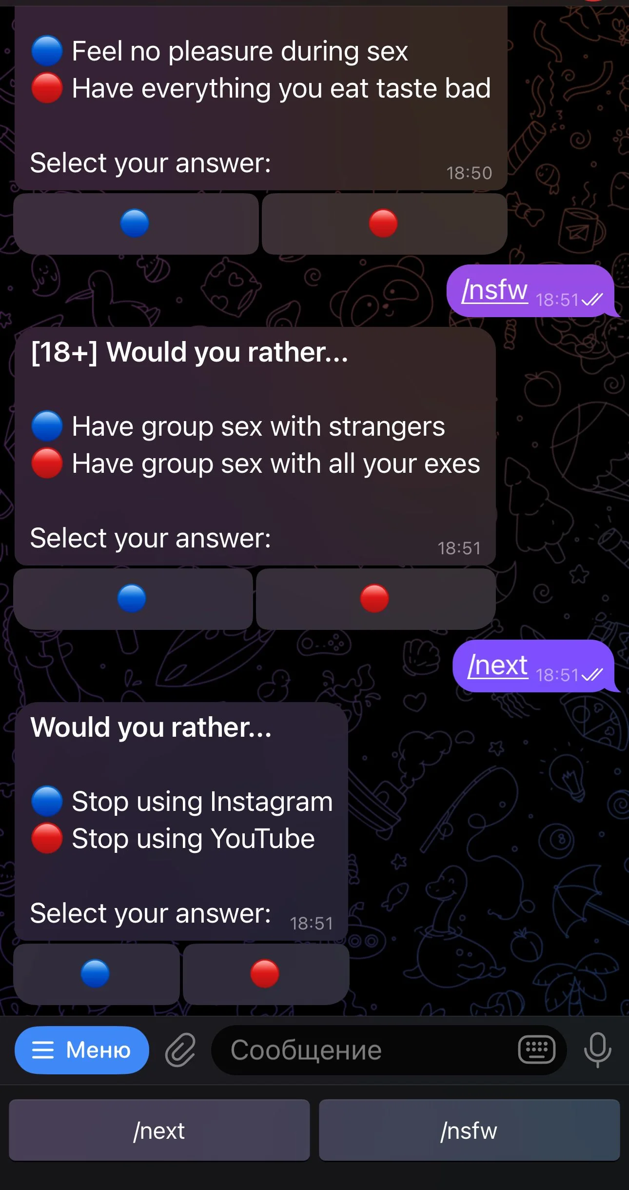 Would You Rather Bot — Preview 3