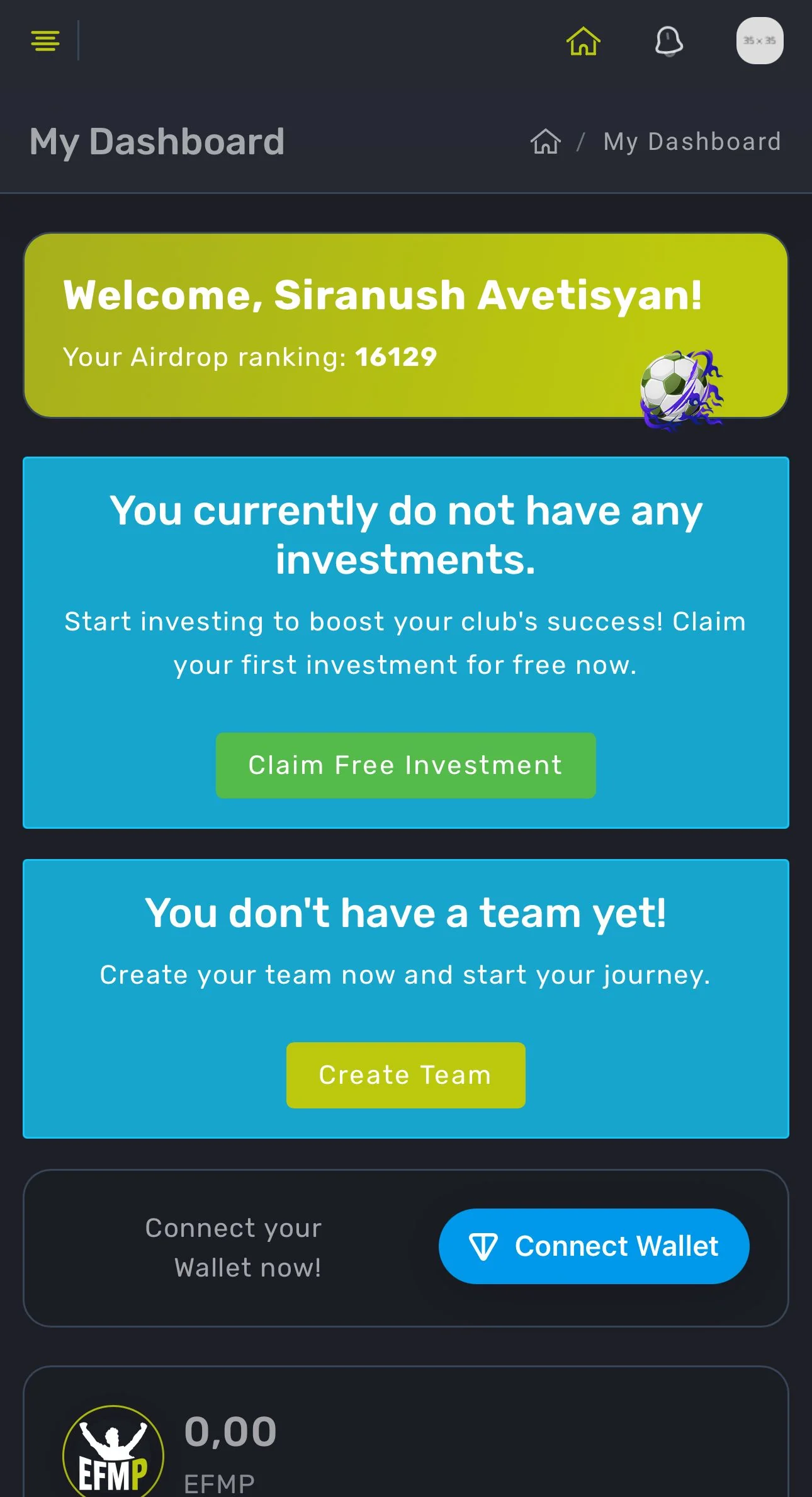 efootballmanager — Preview 1