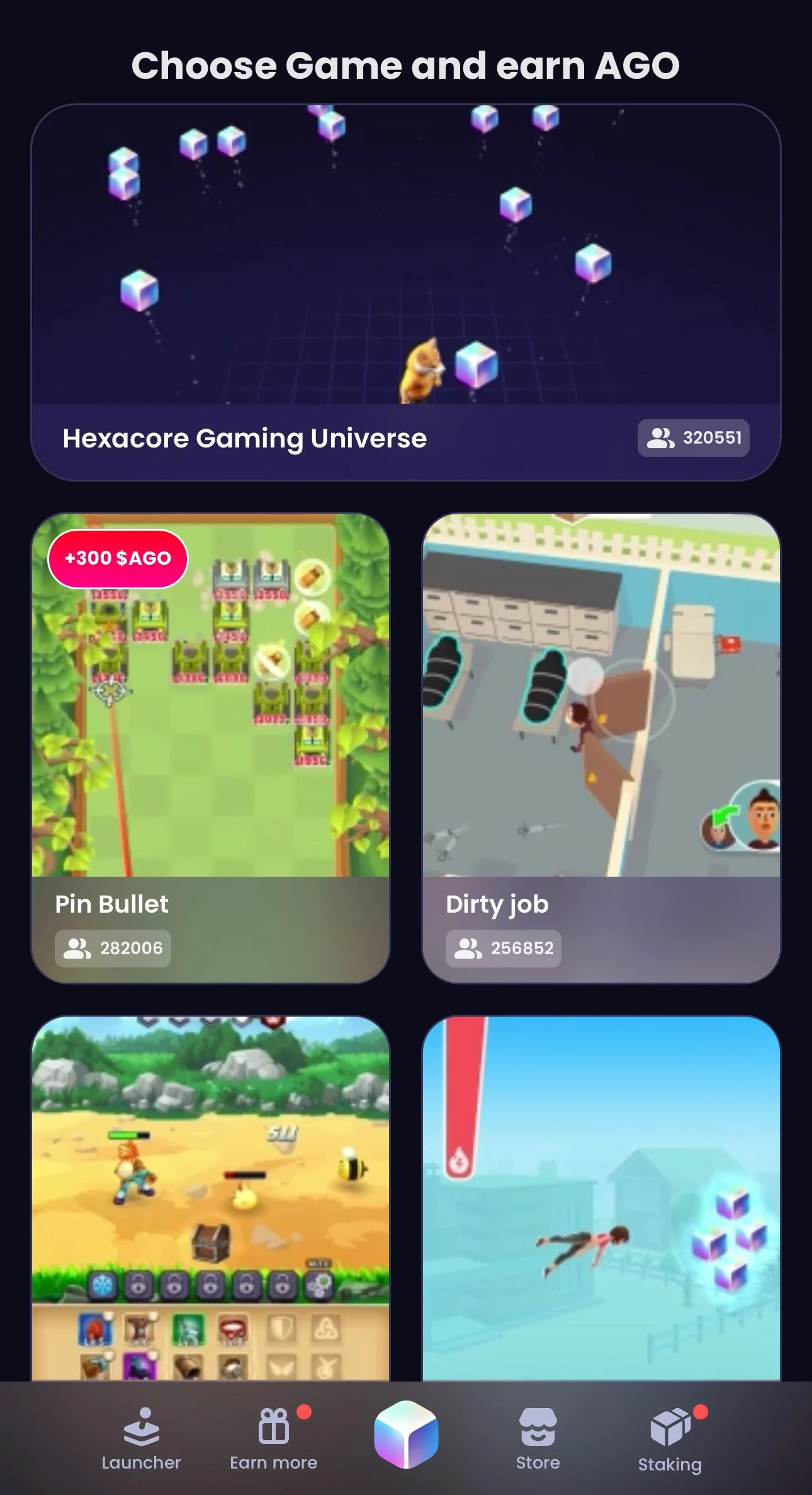 Hexacore Gaming Universe | AGO — Aperçu 2