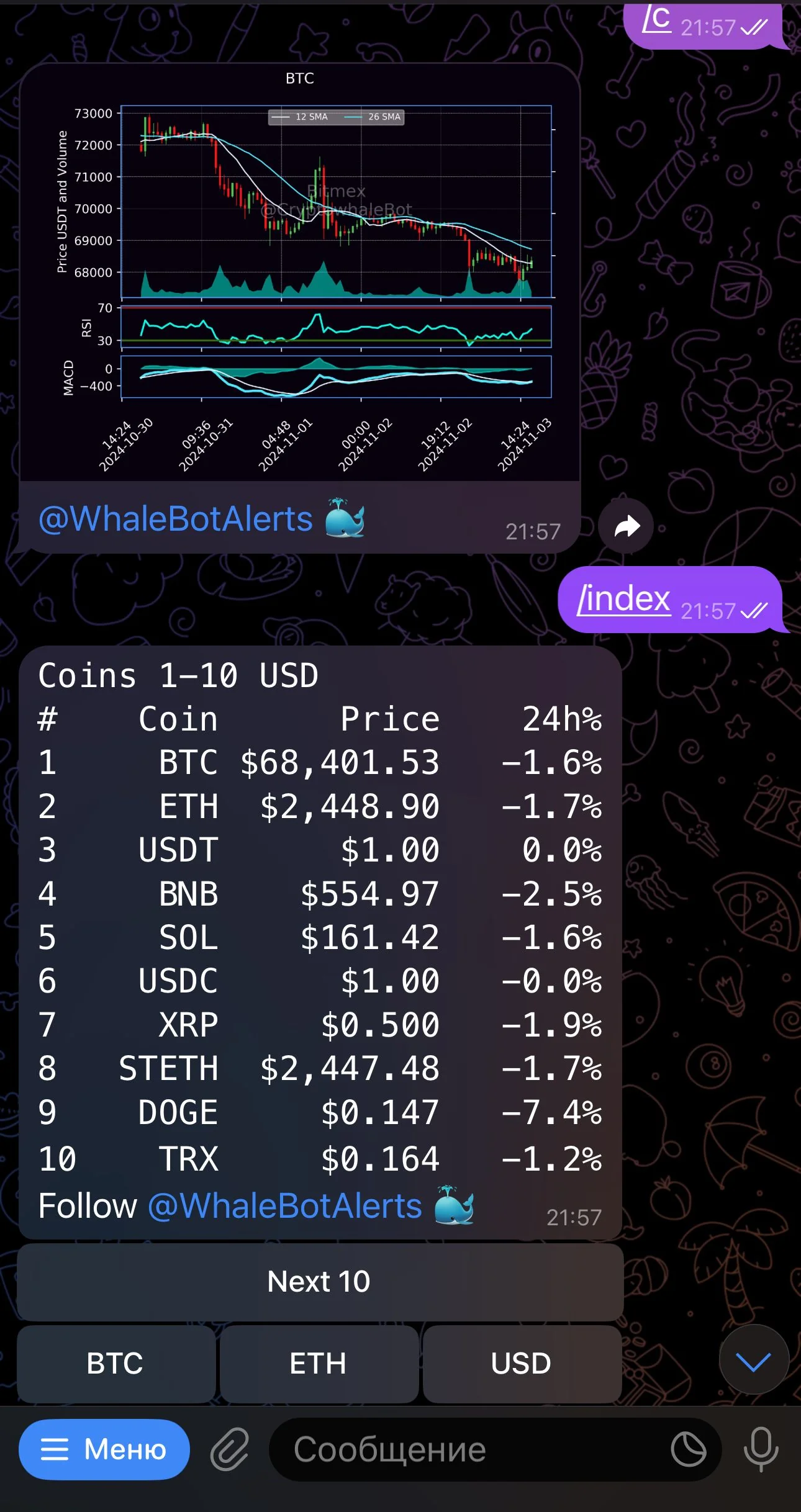 CryptoWhale — Preview 1