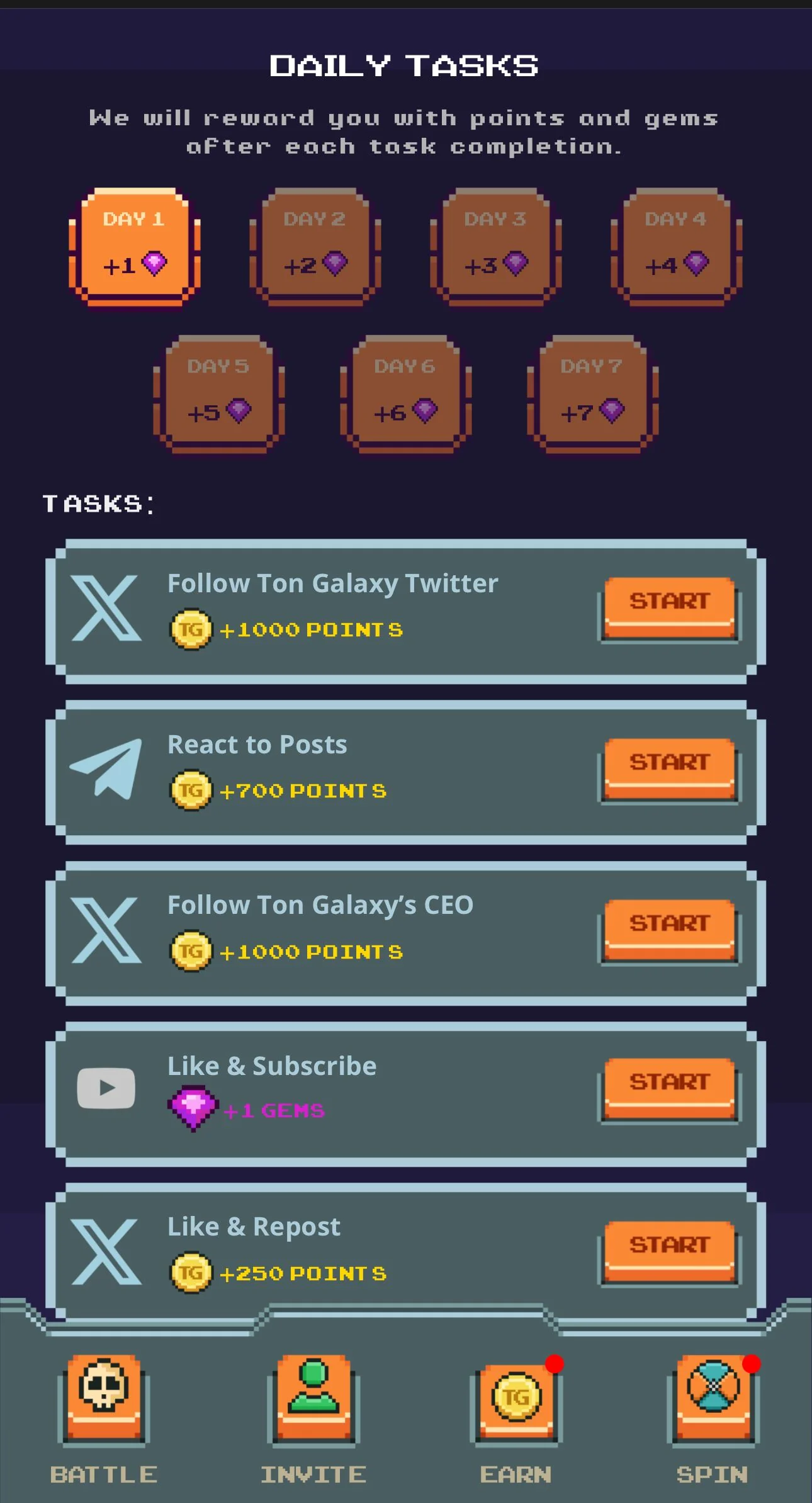 Ton Galaxy — Preview 3