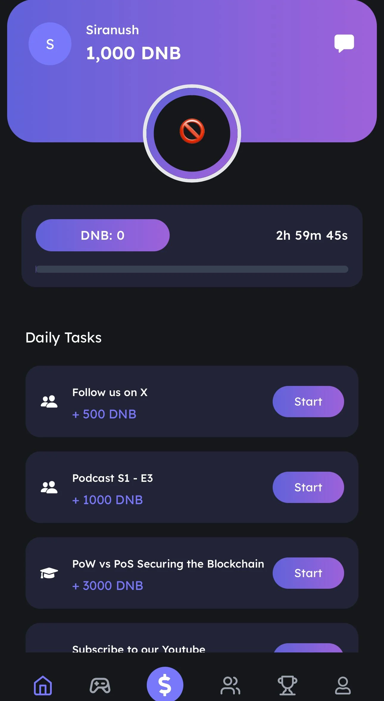 Dynabit App — Pratinjau 1