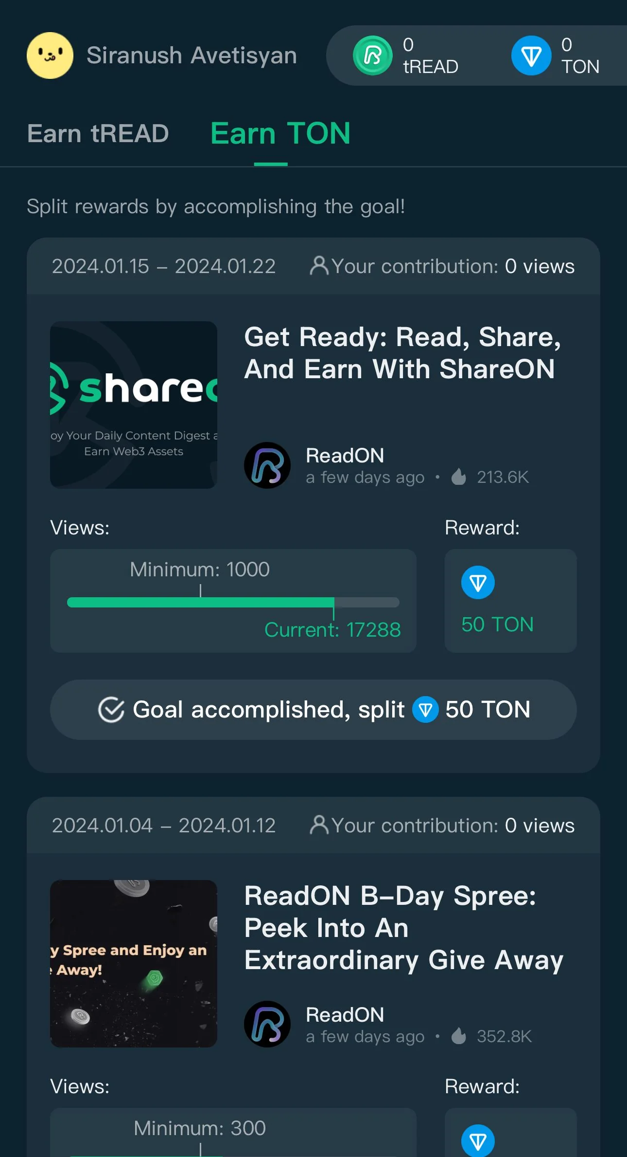 ShareON — Preview 1