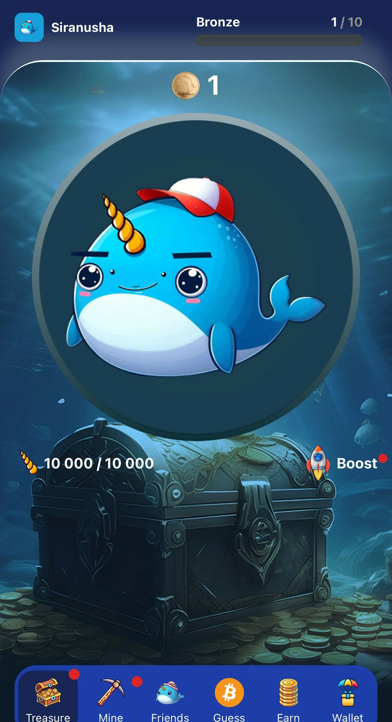 PennyWhale — Pratinjau 1