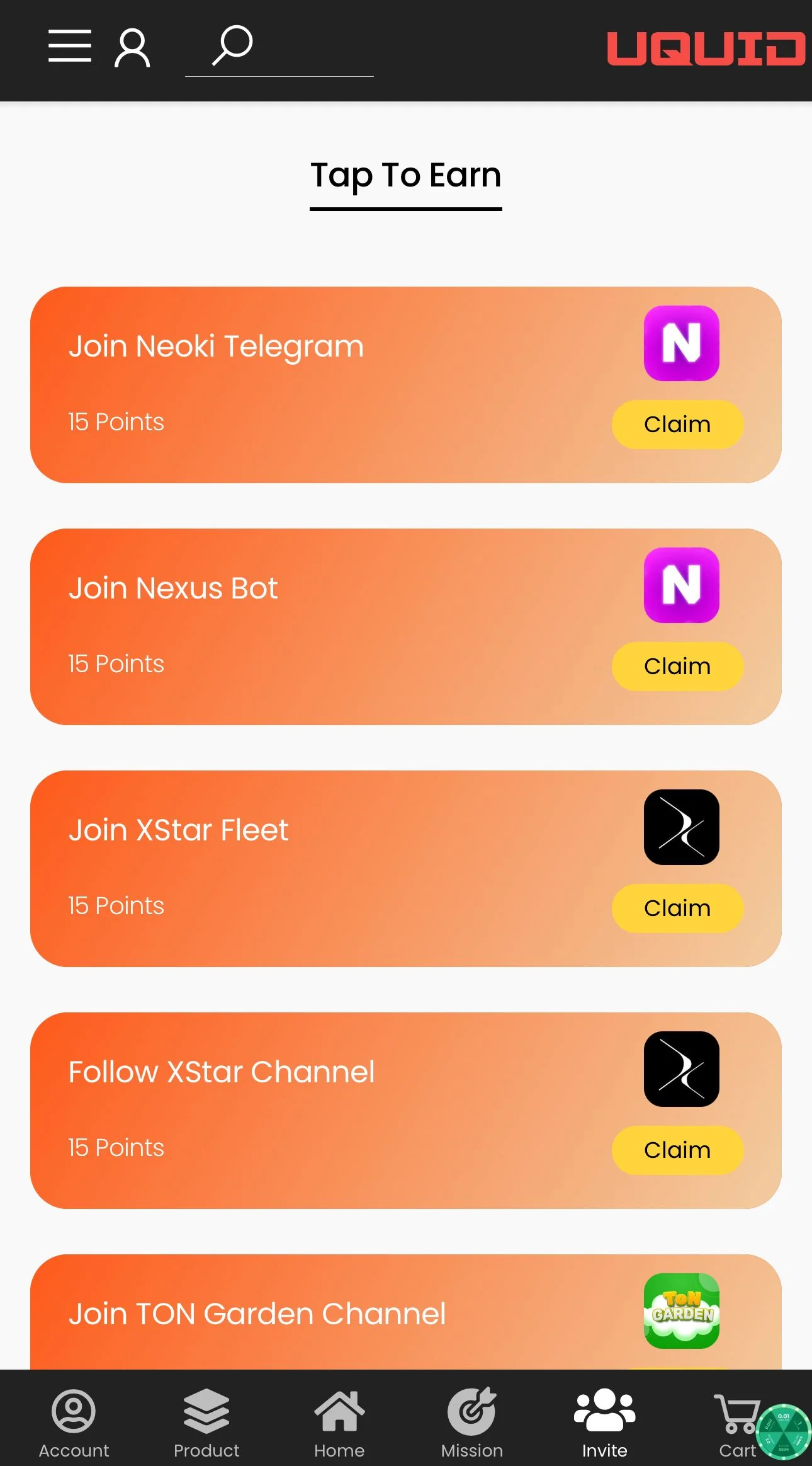 Uquid Shop — Pratinjau 2