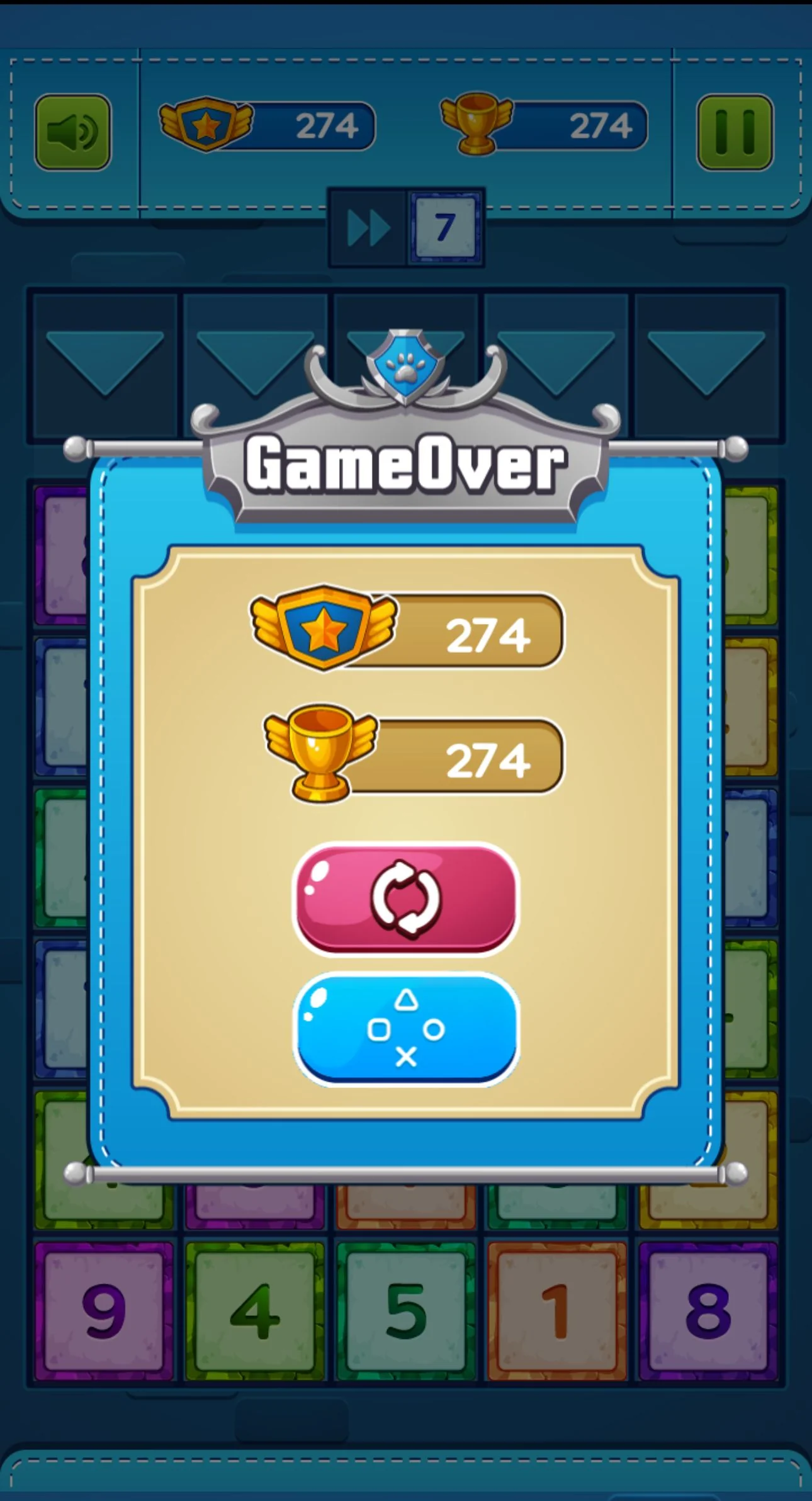 Drop N Merge Game — Preview 3