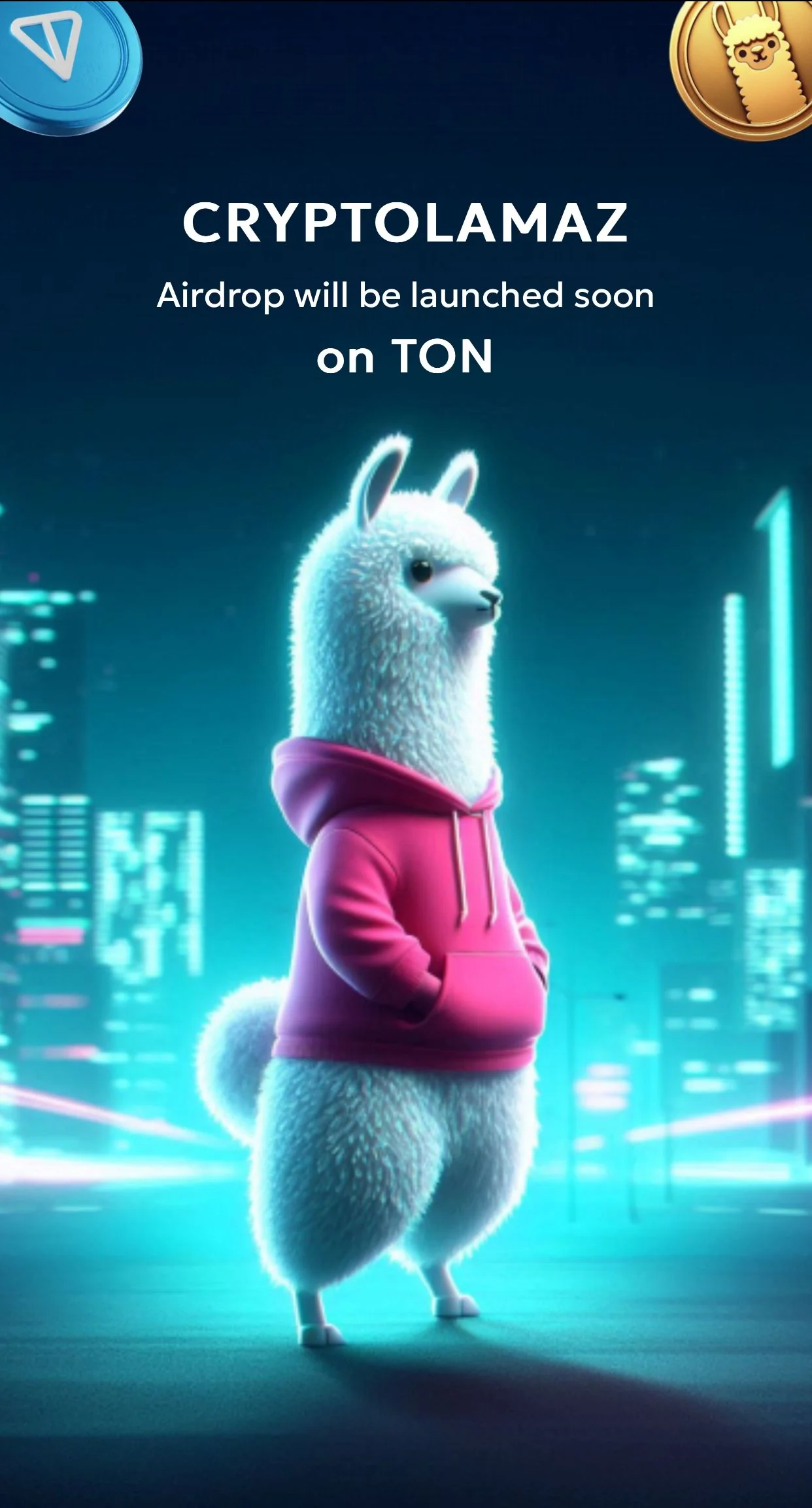 Lamaz bot🦙 Play & Earn — पूर्वावलोकन 1