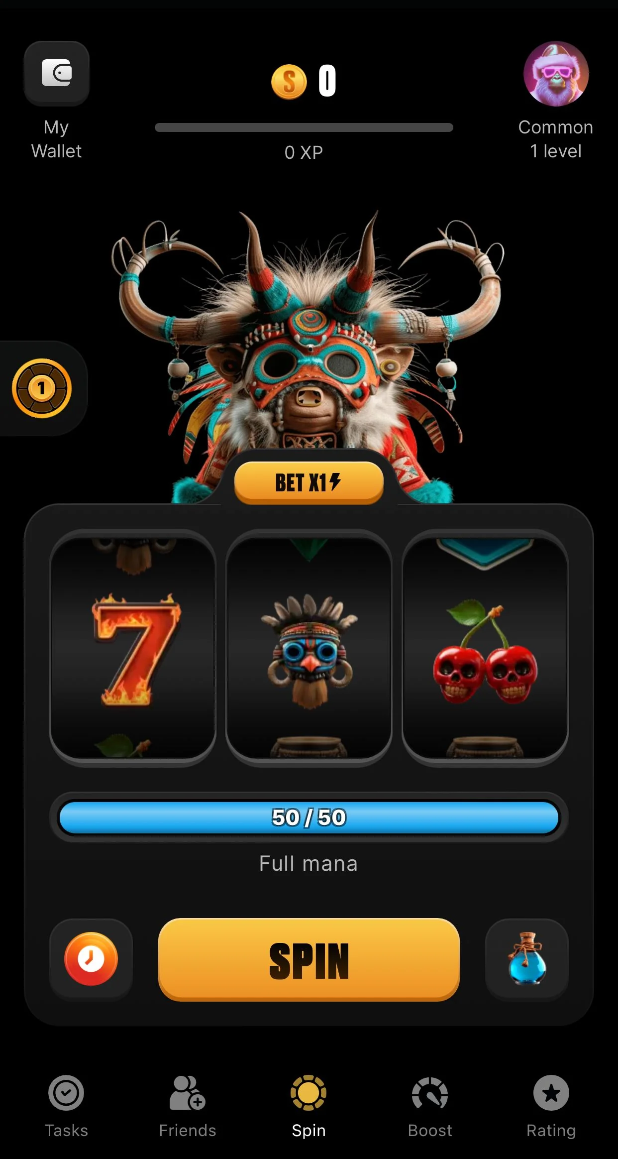 Shaman Coin — Preview 1