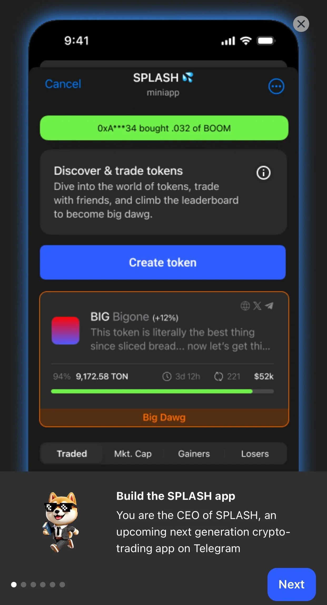 SPLASH App — Перегляд 1