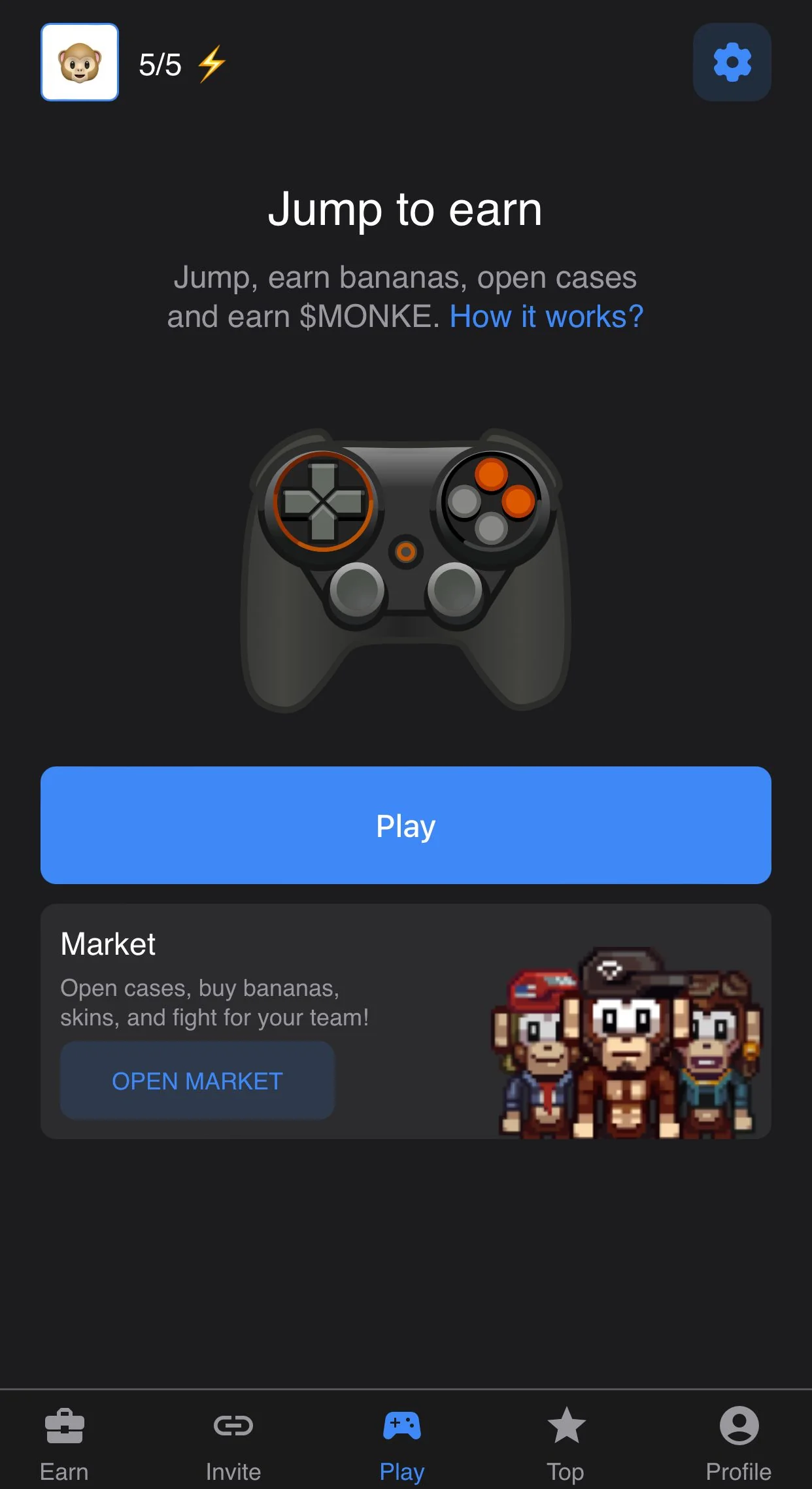 Monkey Jump — Pratinjau 1