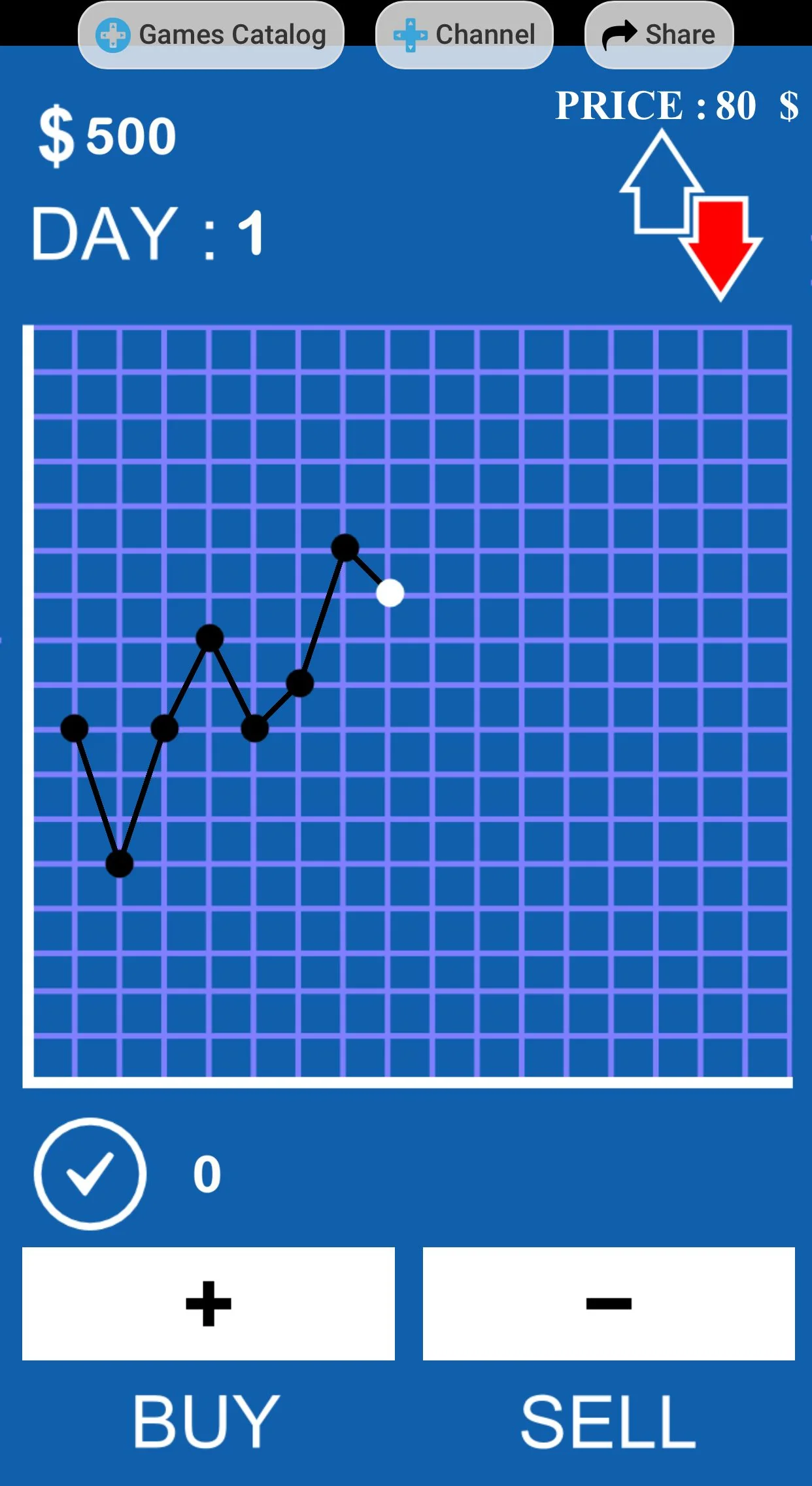 Stocks Game — Превью 1