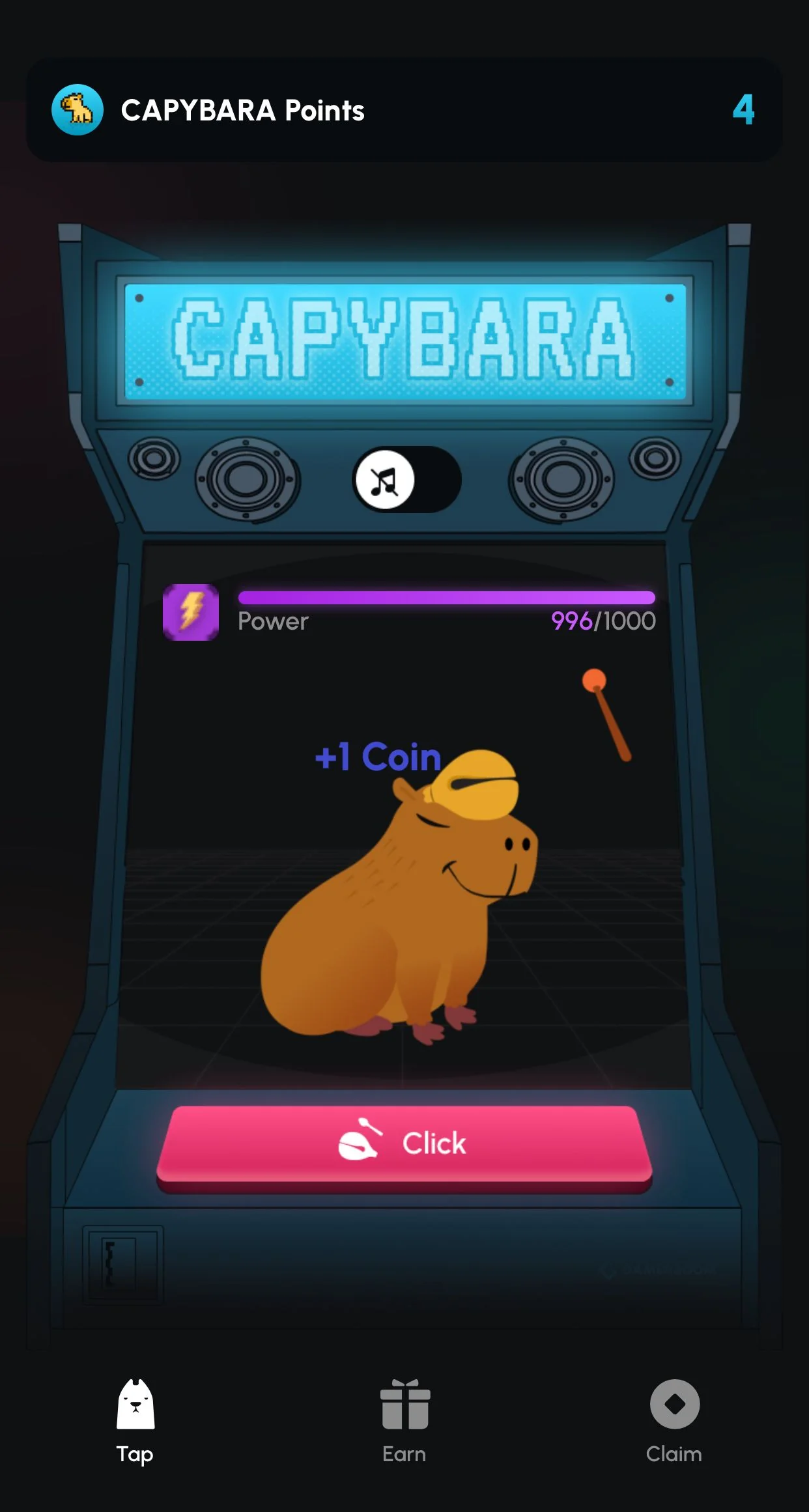 Capybara TapTap — Pratinjau 1