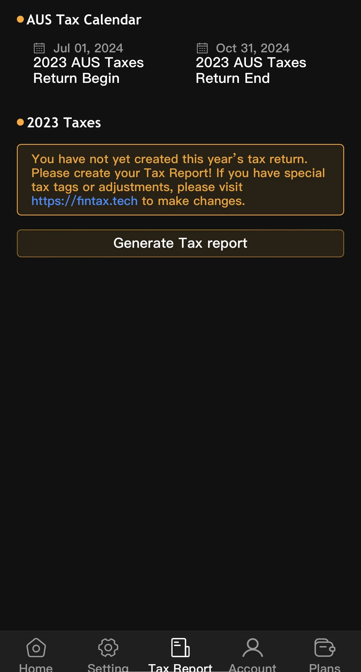 FinTax — Preview 3