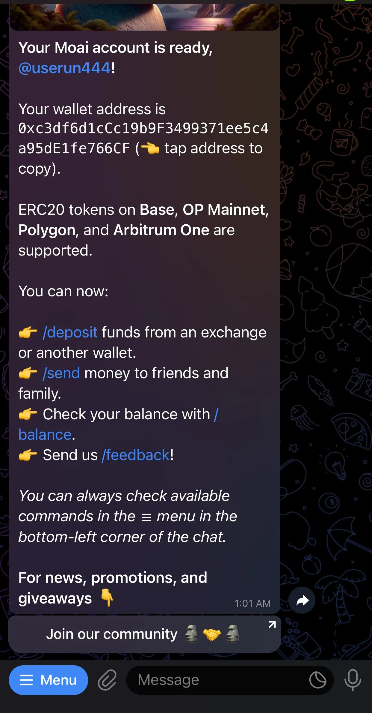 Moai – Smart wallet for Ethereum L2s — Aperçu 2