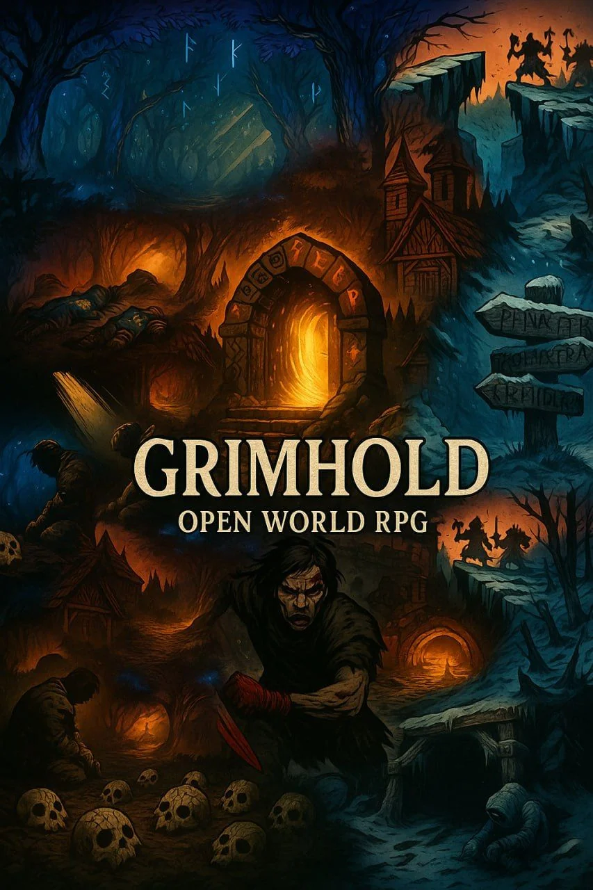 Grimholders Open World RPG — Preview 1