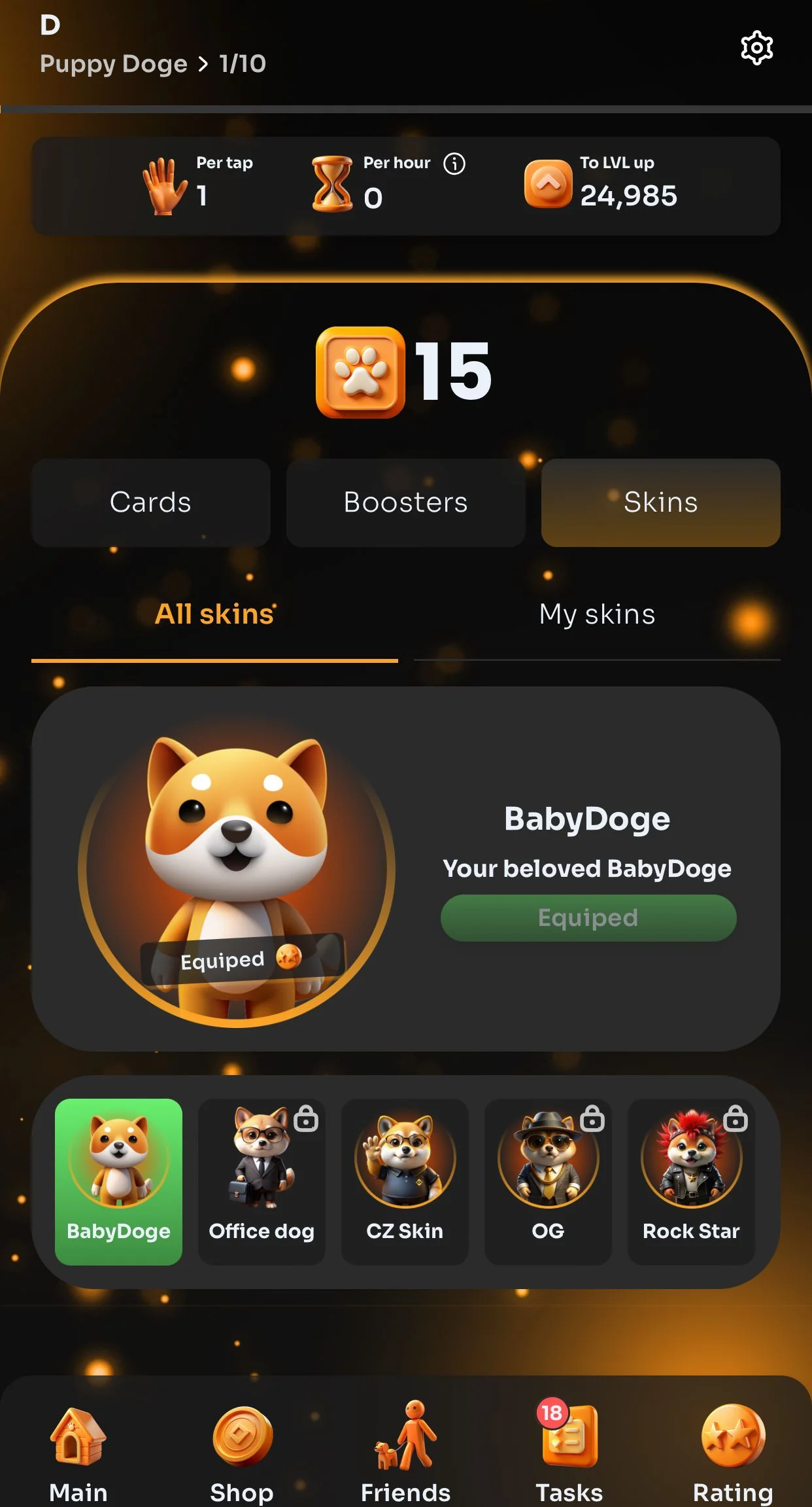 BabyDOGE PAWs 🐾 — Pratinjau 3