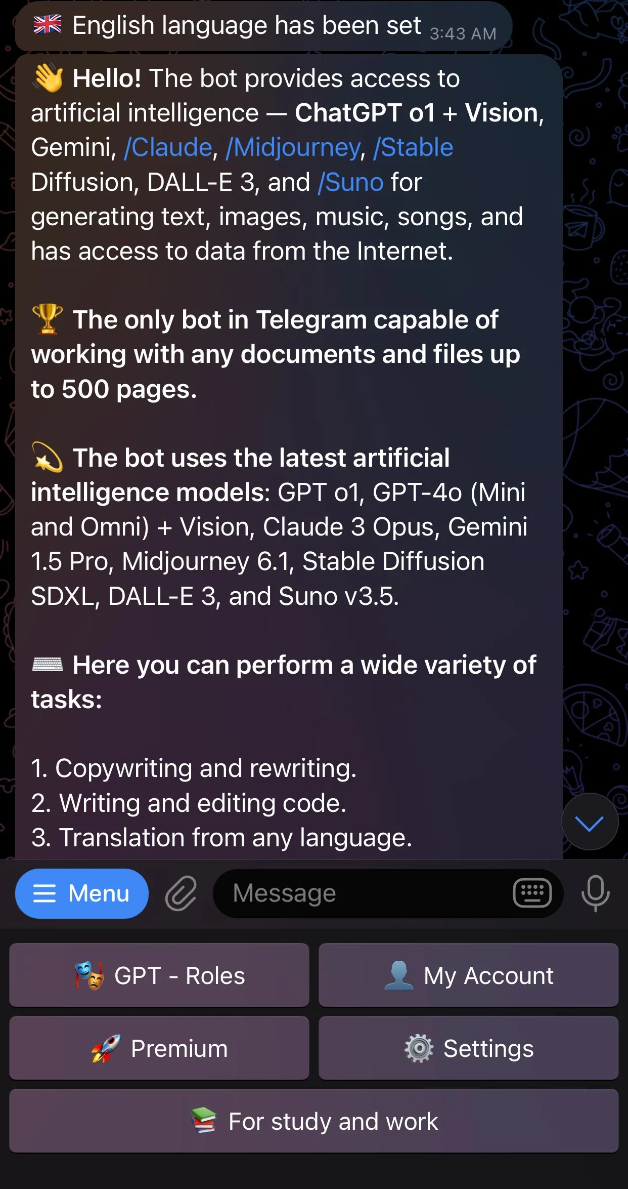 ChatGPT 4.0 & [🅼🅹] Neiroseti | GPT4 ✹ — Preview 1