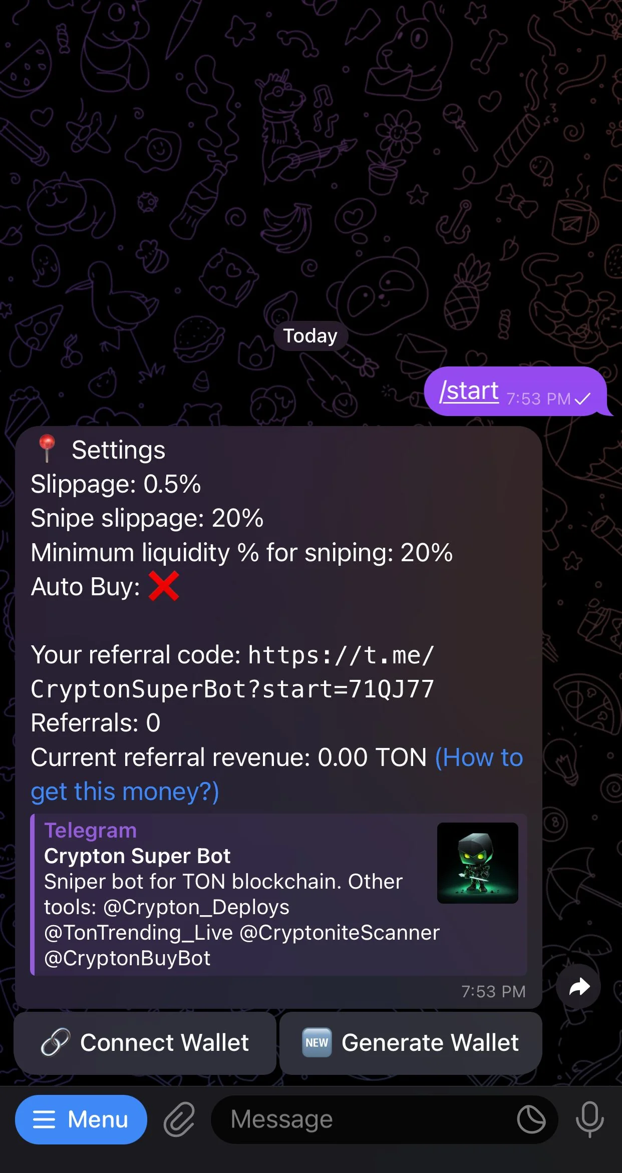 Crypton Super Bot — Preview 1