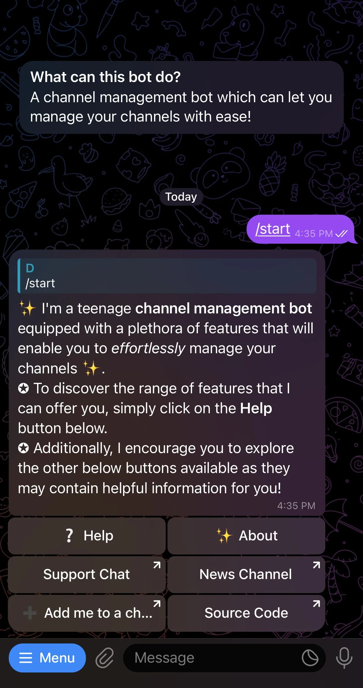 Sagiri ✨ - Channel Manager — Aperçu 1