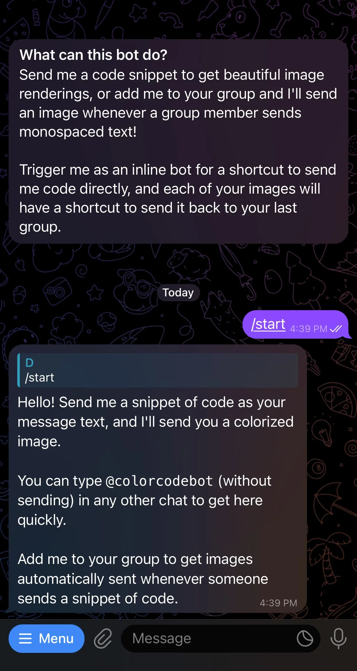 Color Code — Preview 1