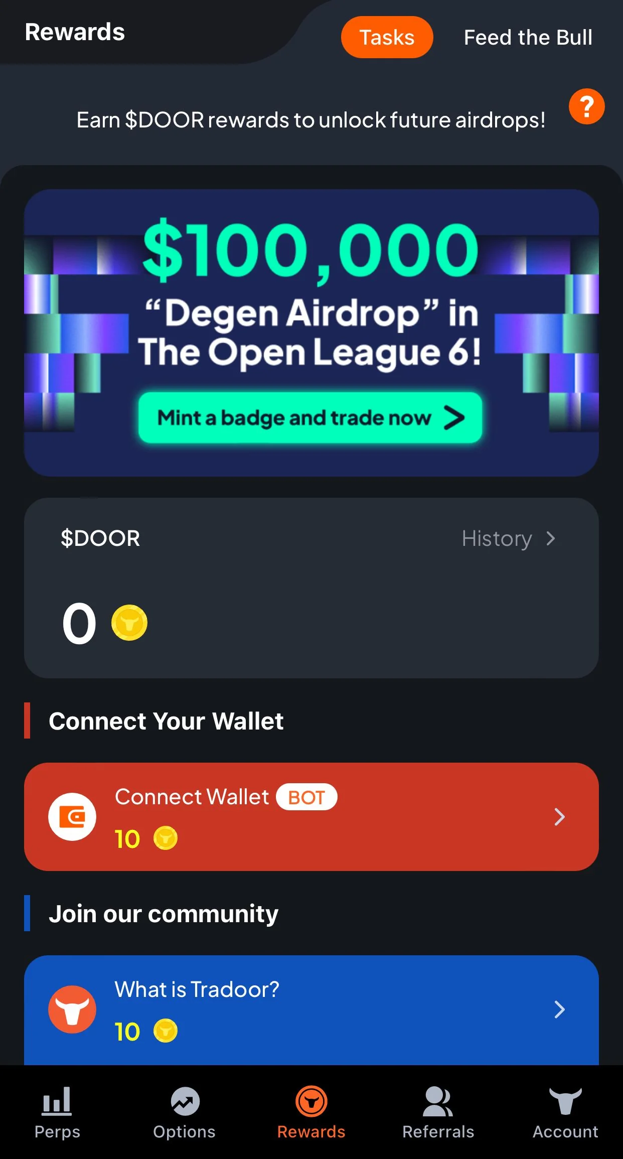 Tradoor Trading Bot — Preview 3