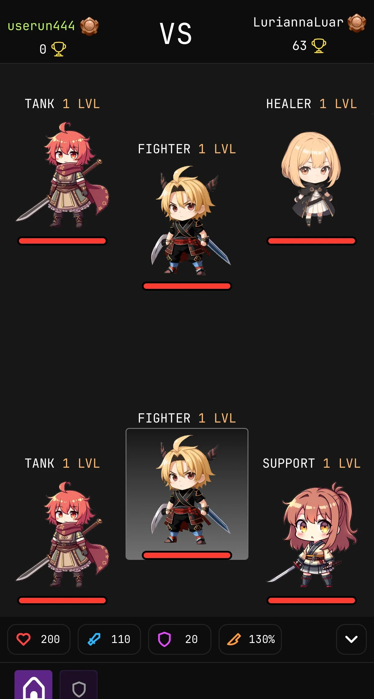 Chibi Legends Game — Превью 3