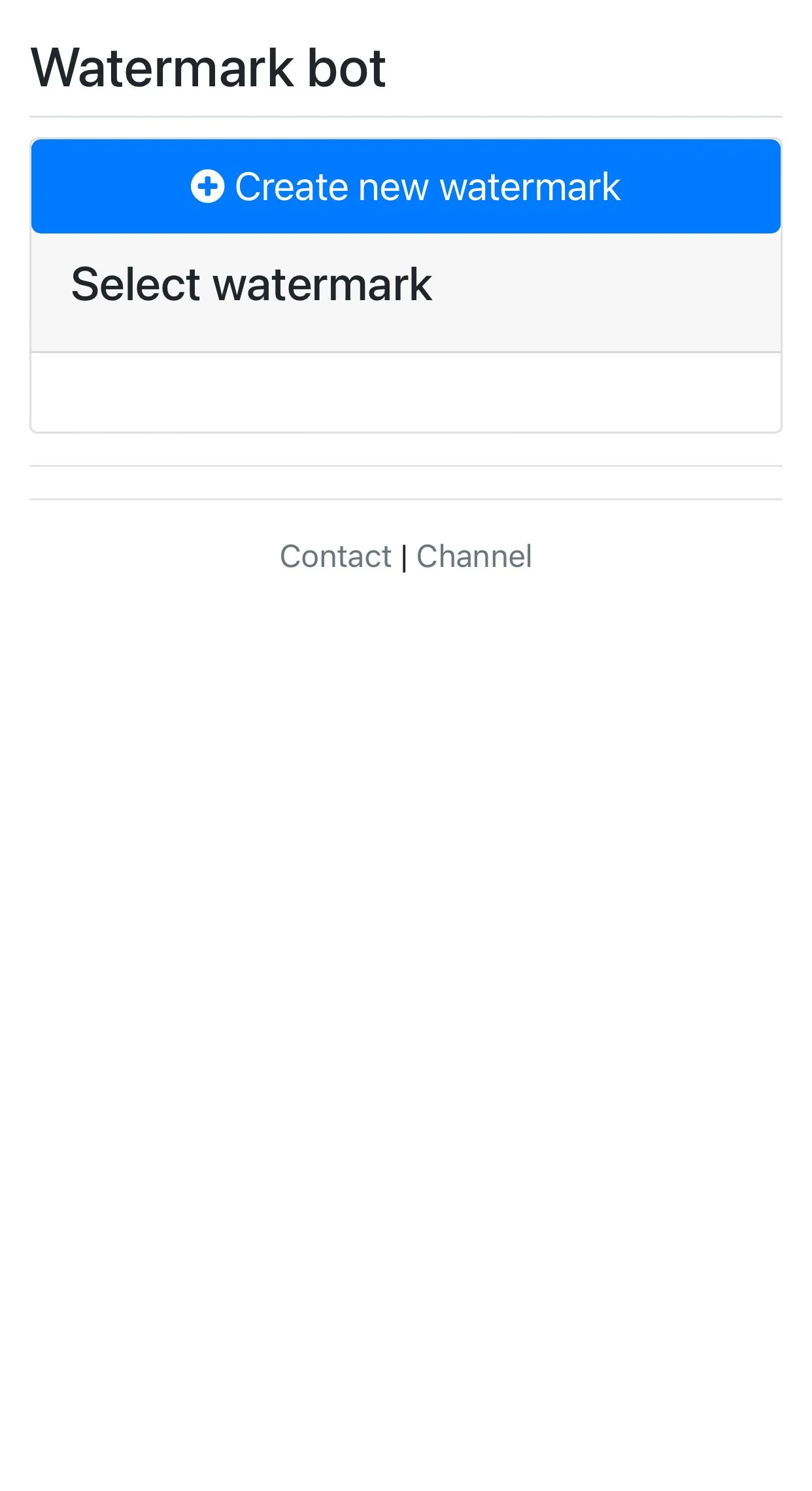 Watermark bot (wmark.me) — Превью 1
