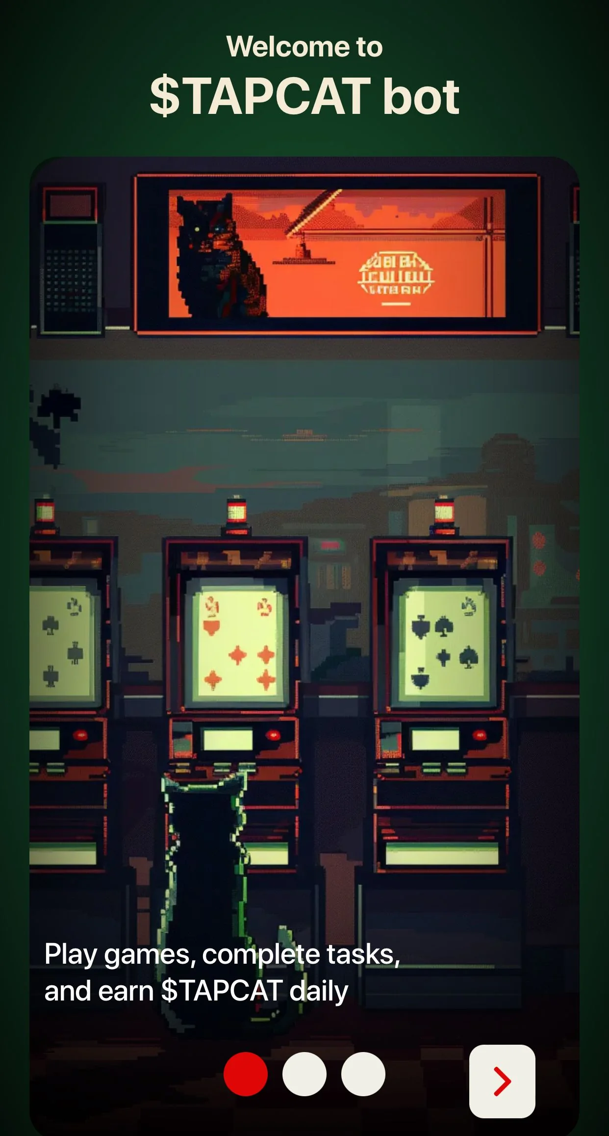 Tap Cat Bot — Aperçu 1