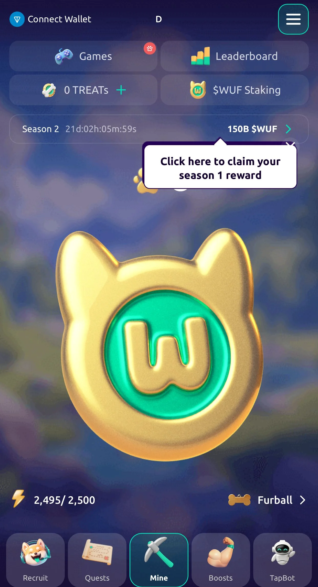 WuffiTap — Preview 1