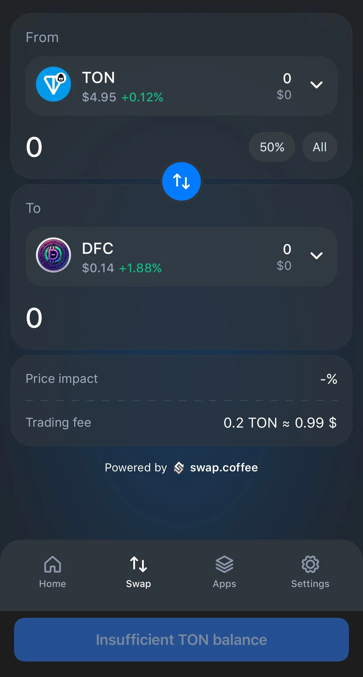 DeWallet — Preview 4
