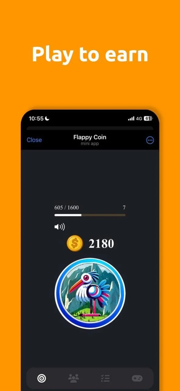 Flappy Coin — Перегляд 1