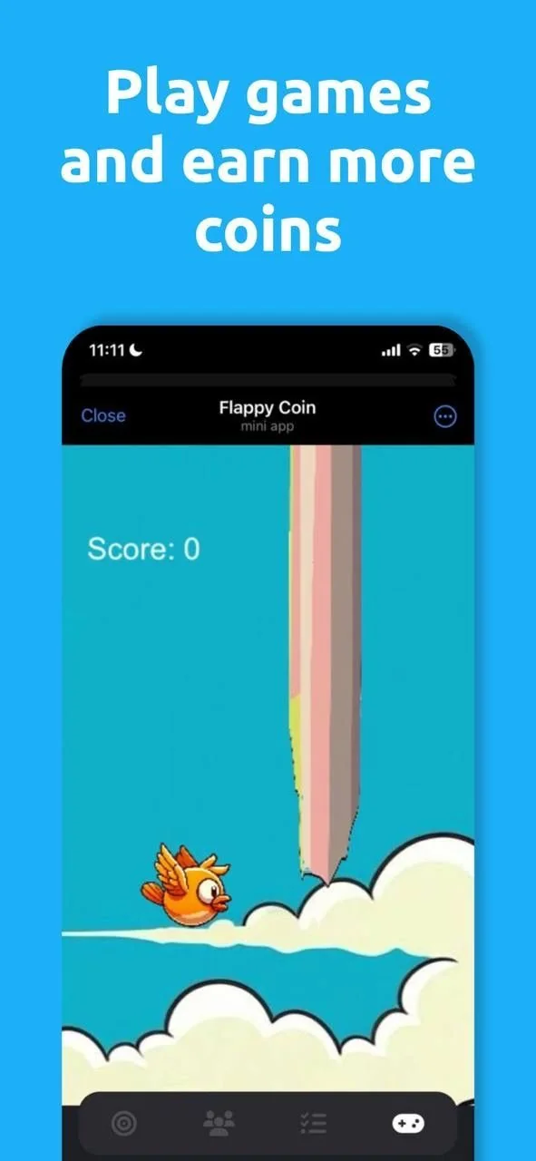 Flappy Coin — Перегляд 4