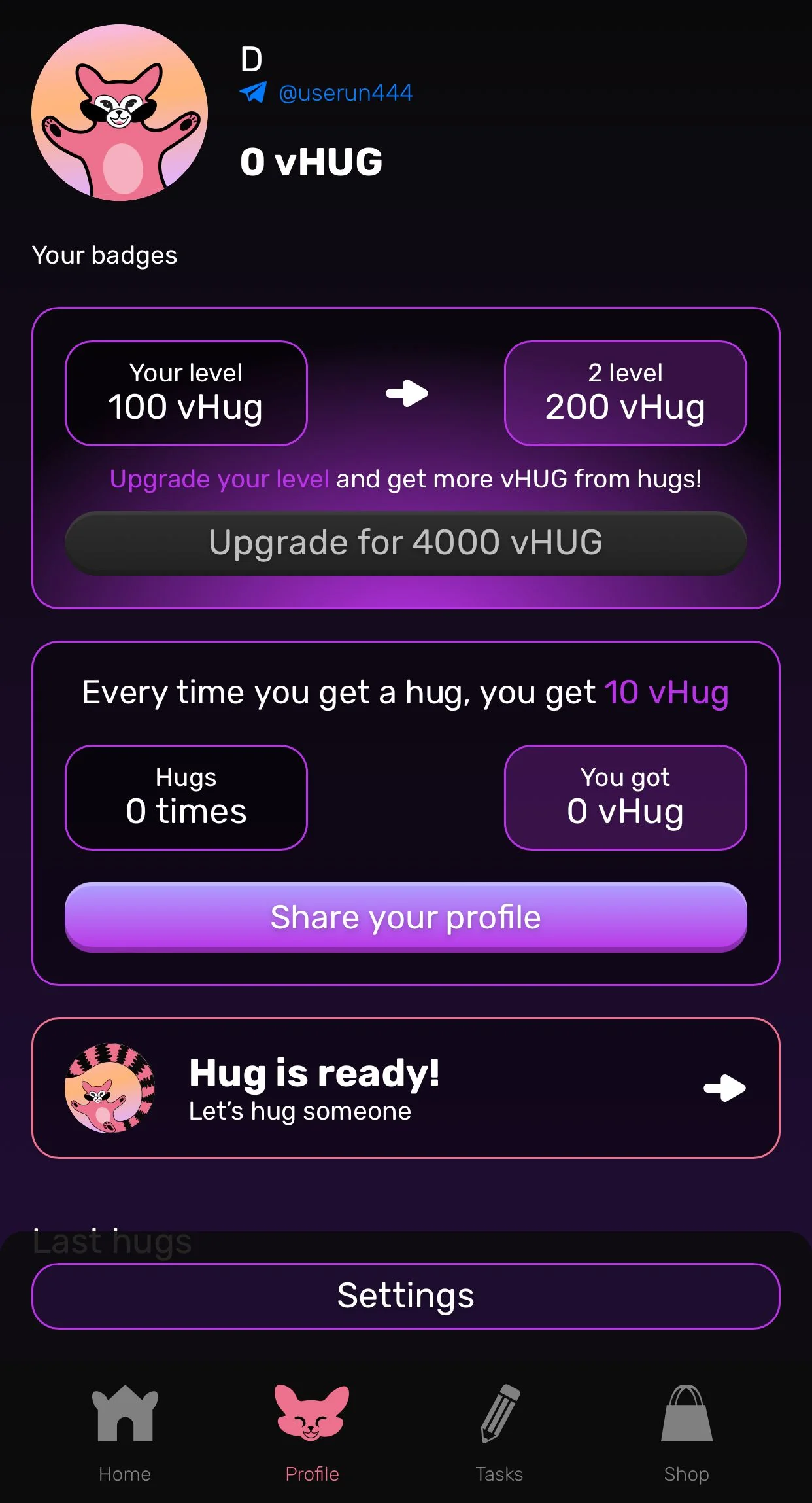 Hug 🫂 — Aperçu 3