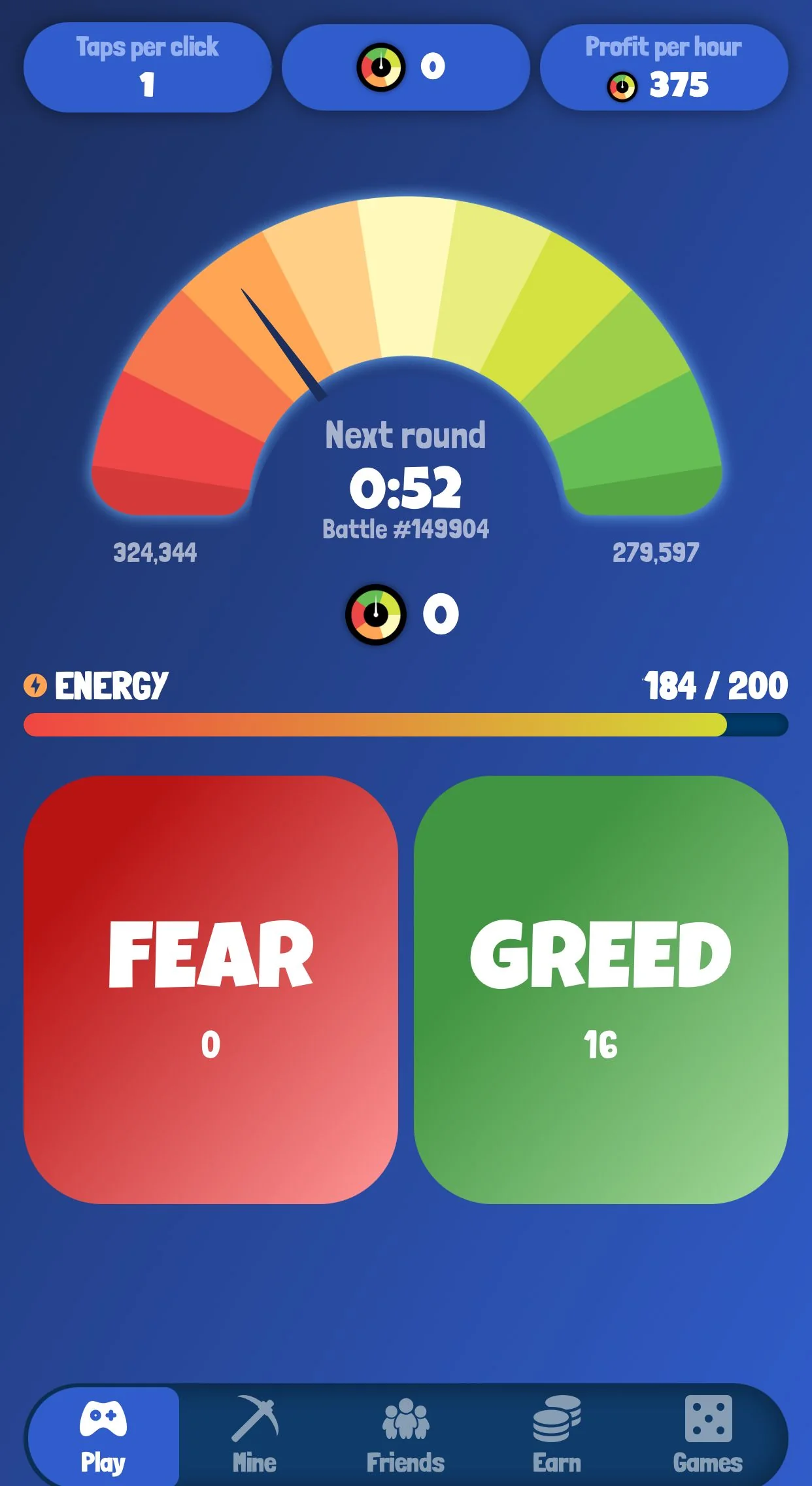 Fear or Greed App — Превью 1