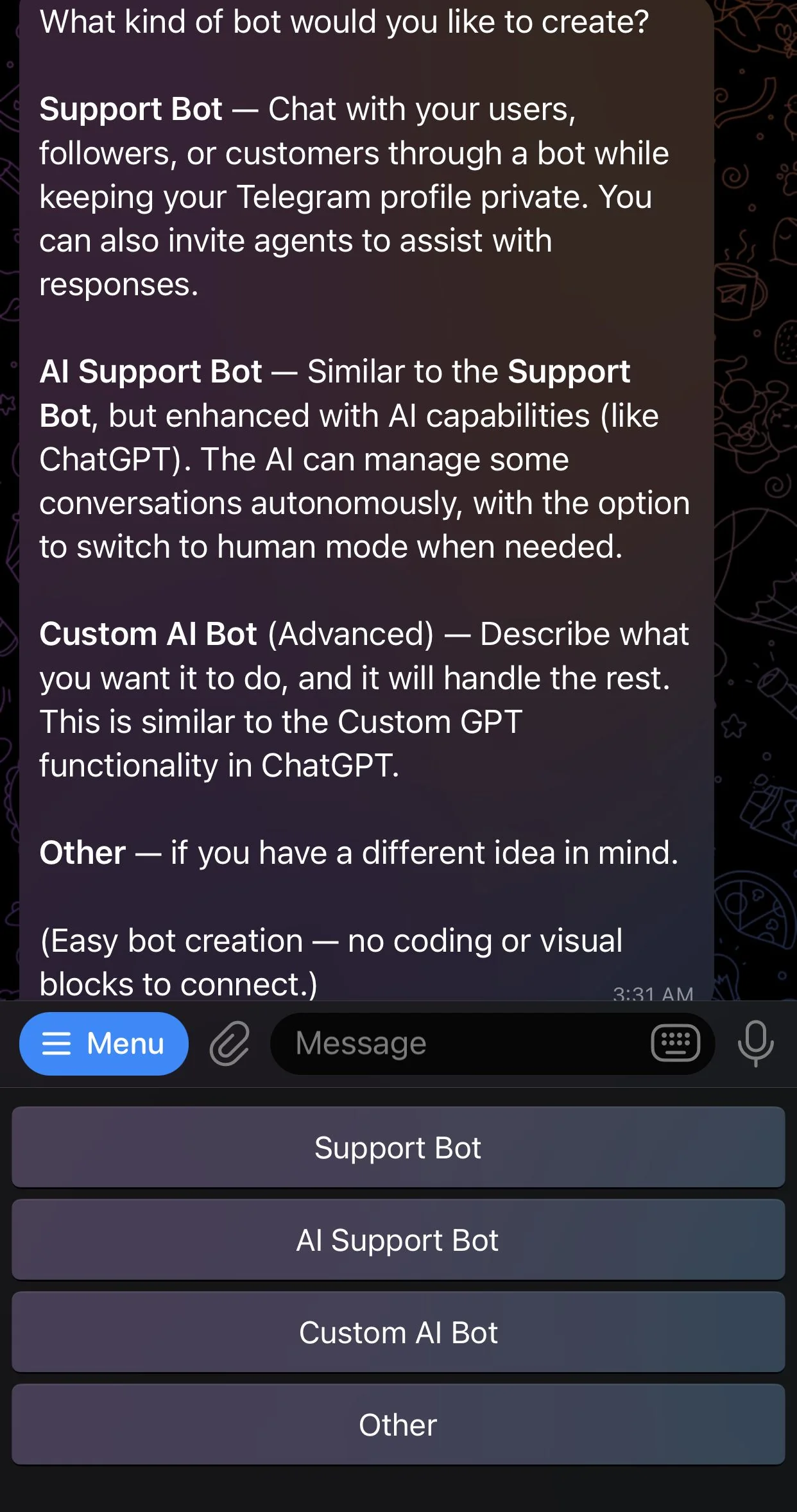 SUCH Bot Builder — Preview 2