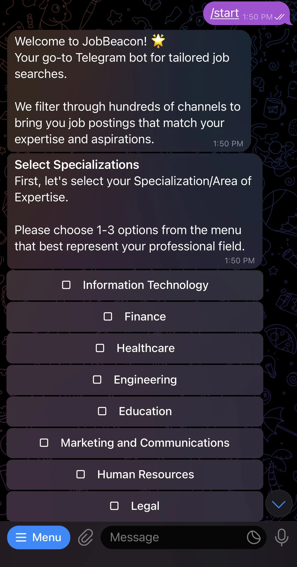 Job Beacon — Preview 1