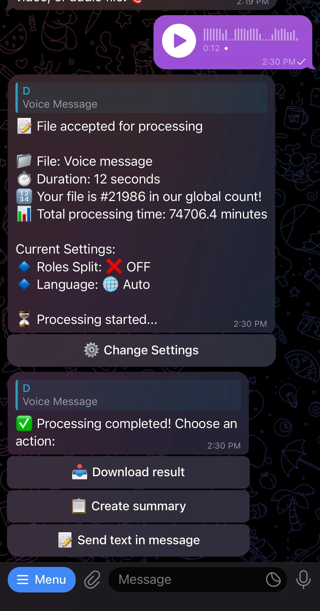 Speech To Text | Daisy — Pratinjau 2