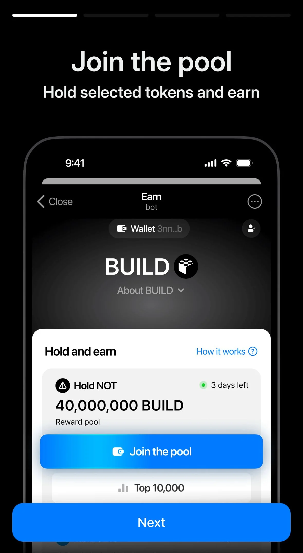 Earn — Pratinjau 1