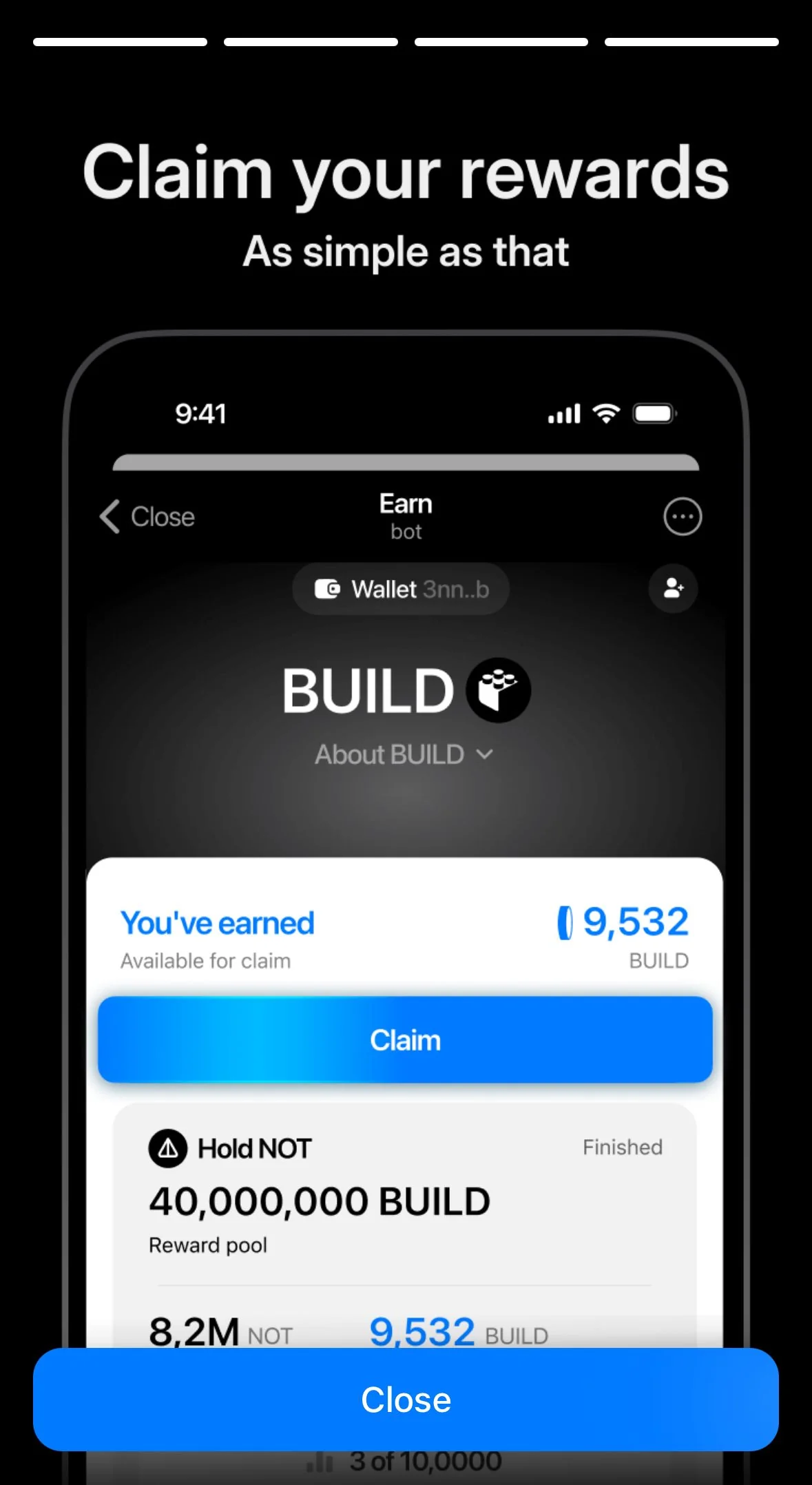 Earn — Pratinjau 2
