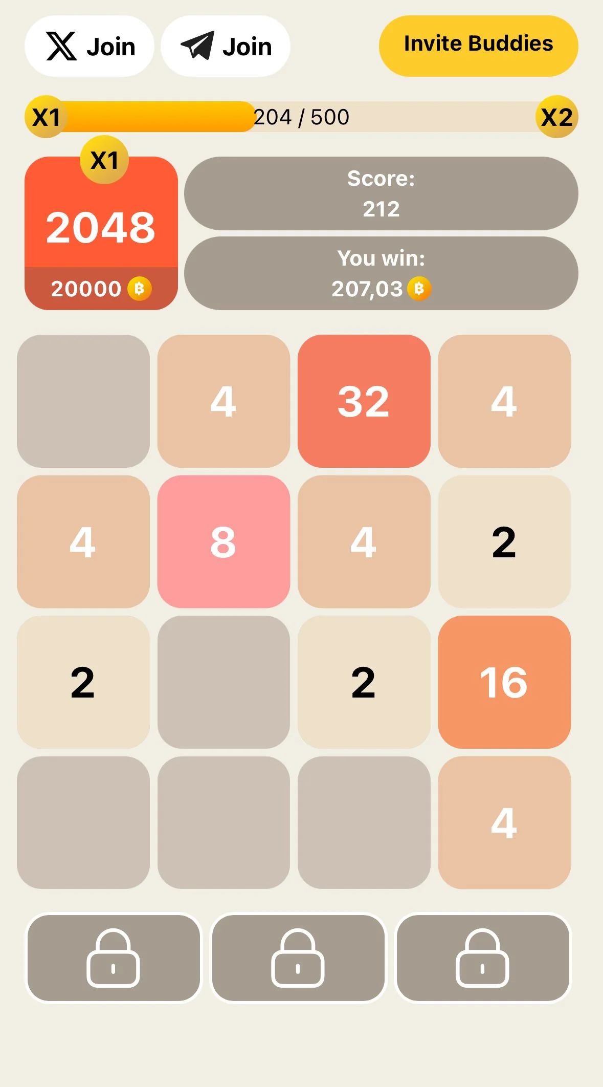 Bcoin 2048 — Превью 2