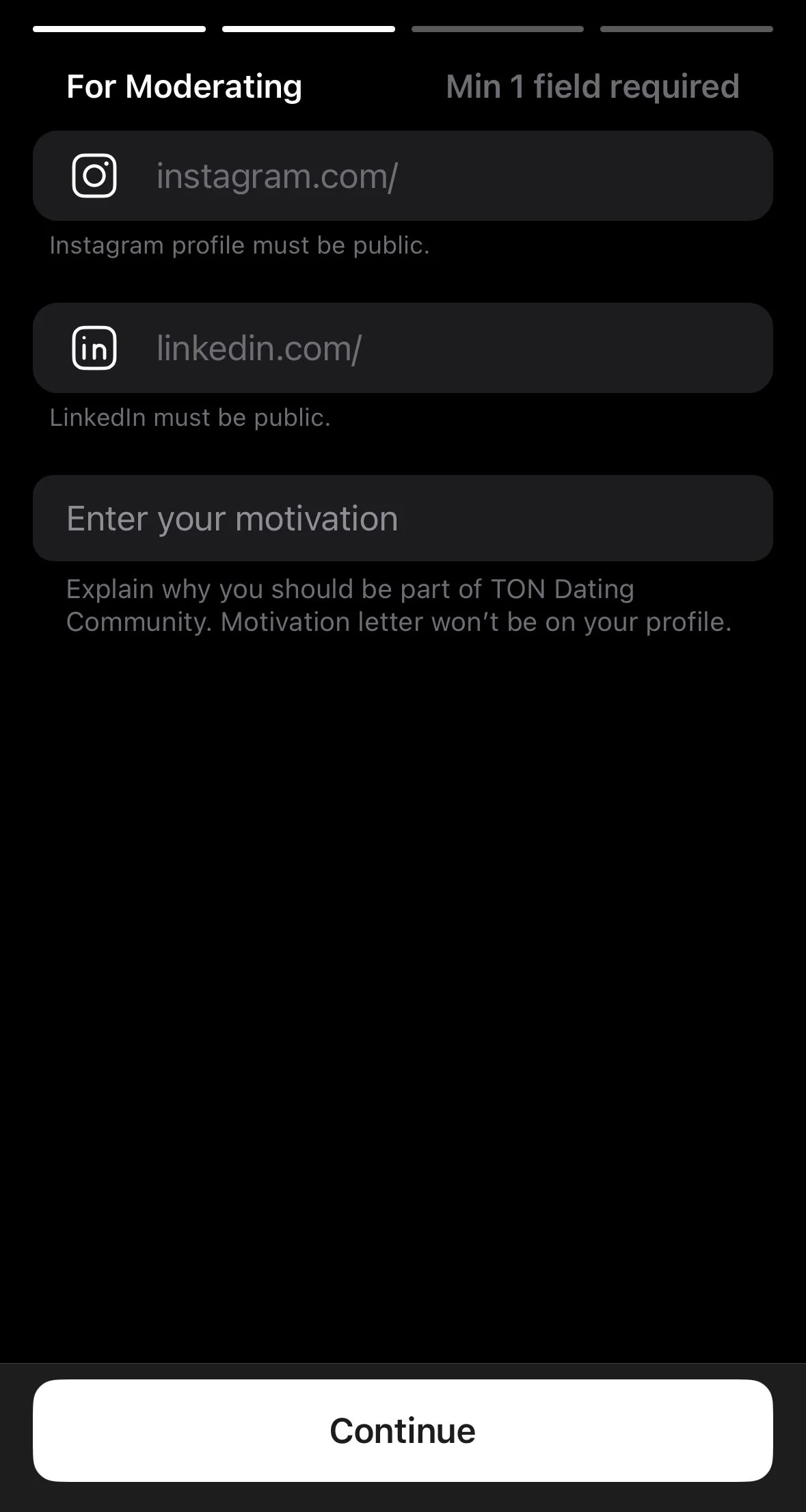 TON Dating — Pratinjau 4