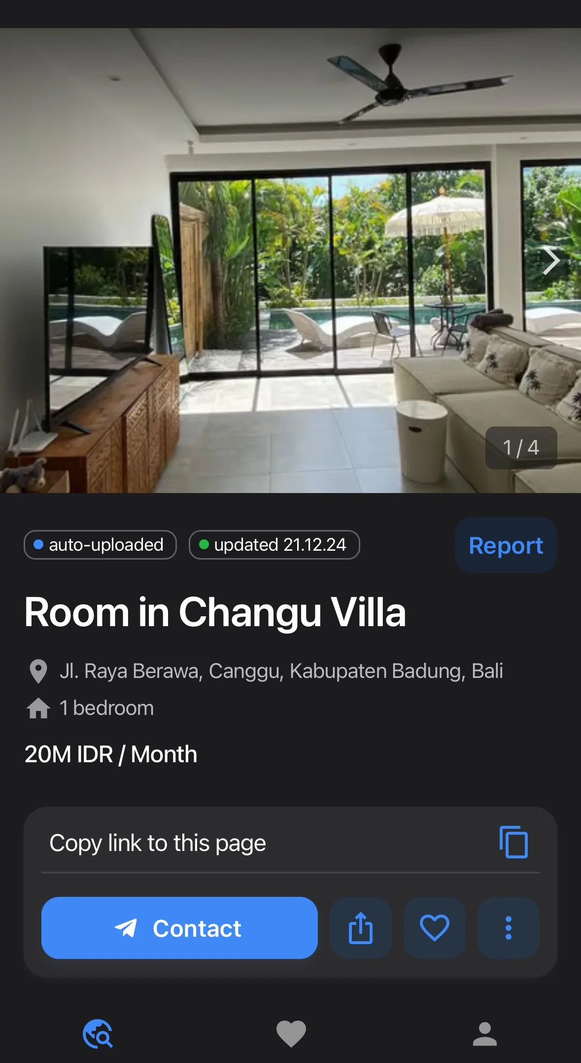 Willi — Bali Rentals App — Превью 2