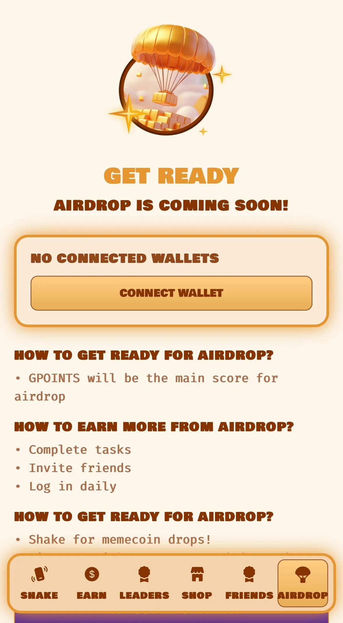 GSHAKE | Shake to Earn — Aperçu 5