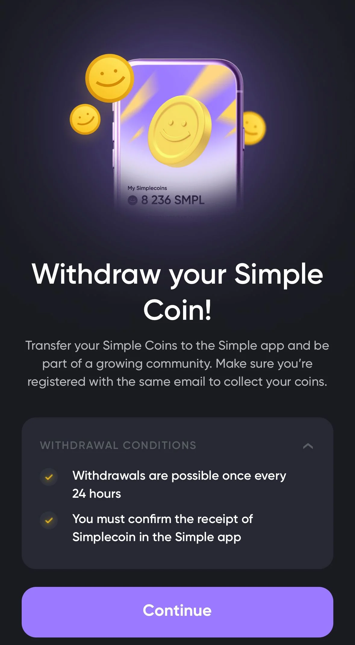 Simple Coin — पूर्वावलोकन 4