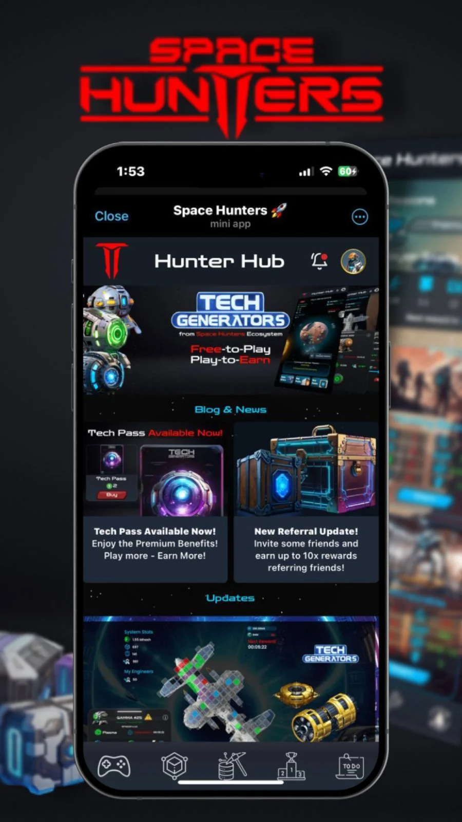 Space Hunters HUB — Preview 1
