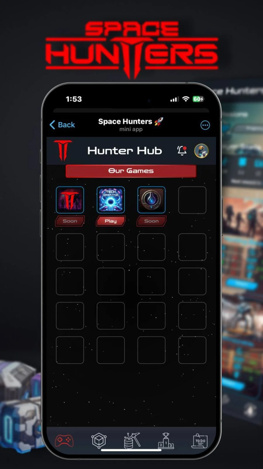 Space Hunters HUB — Preview 2