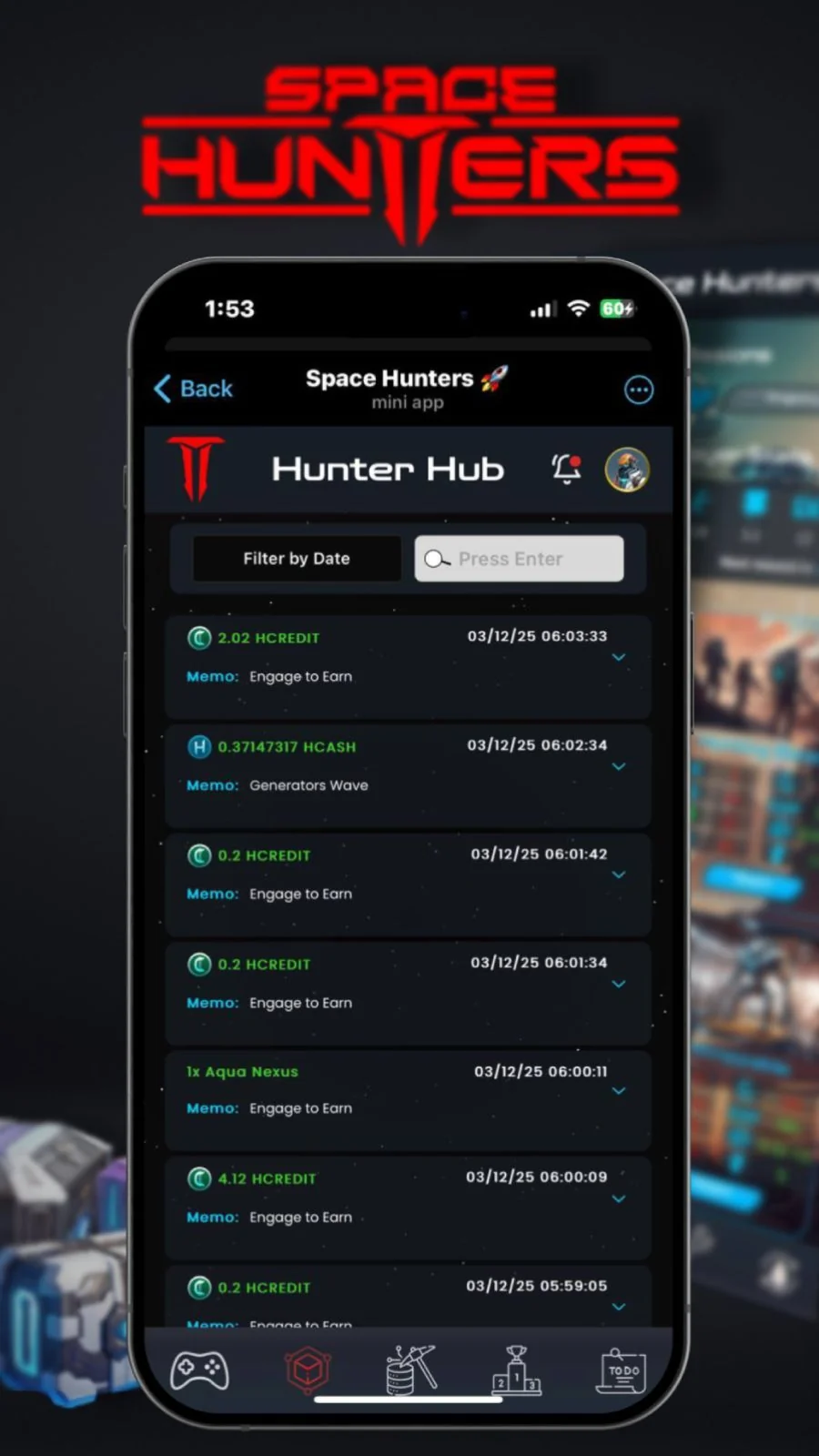 Space Hunters HUB — Preview 3