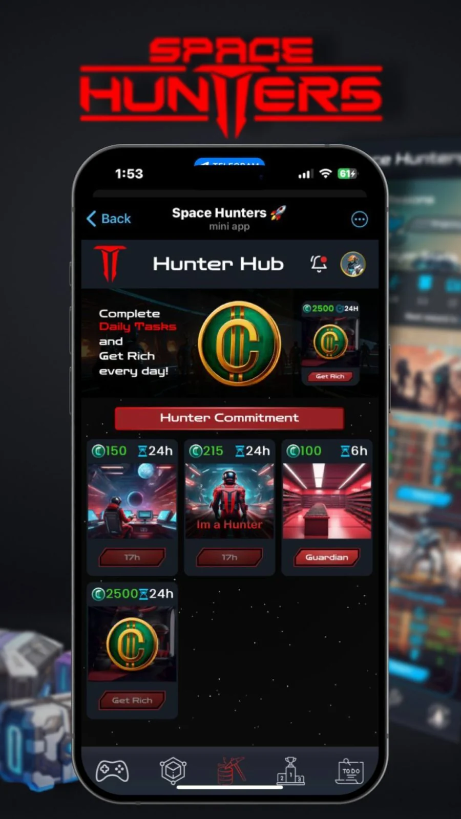 Space Hunters HUB — Preview 4