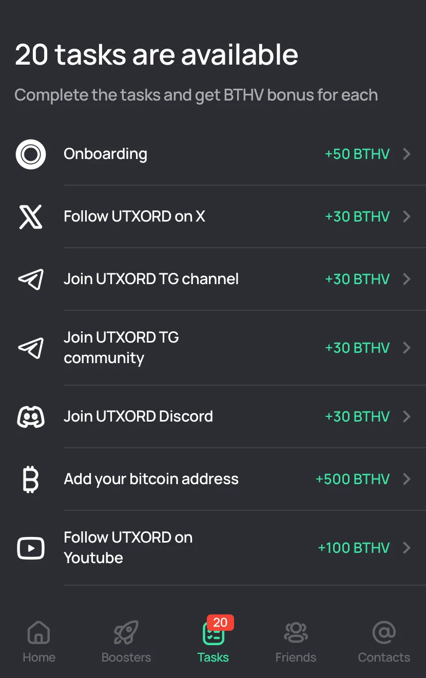 UTXORD — Preview 3